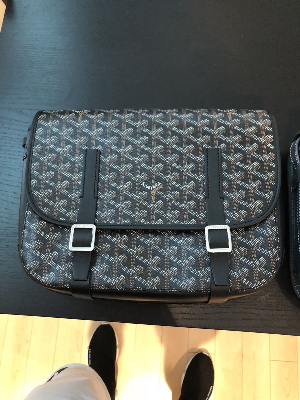 Goyard Belvedere Messenger MM Bag Grey Size One Size – Label Source