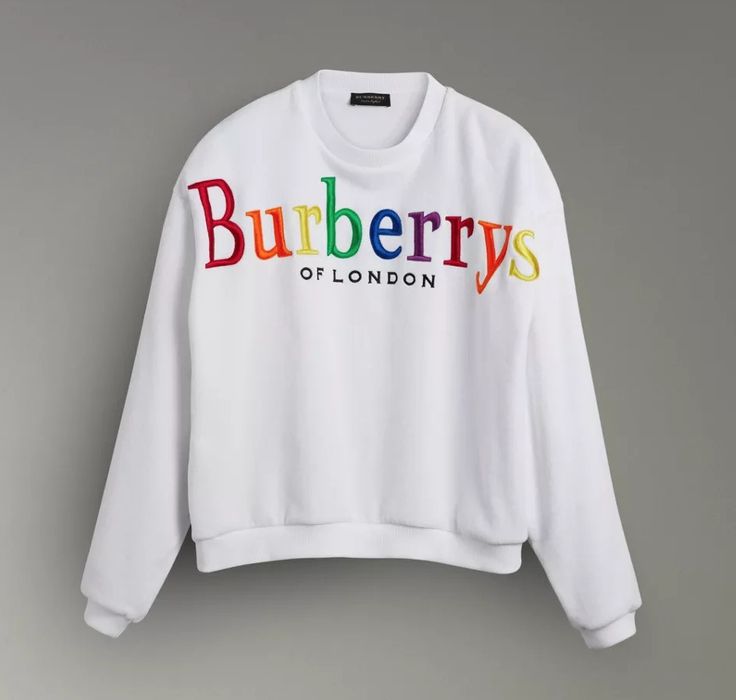 Burberry rainbow outlet sweatshirt