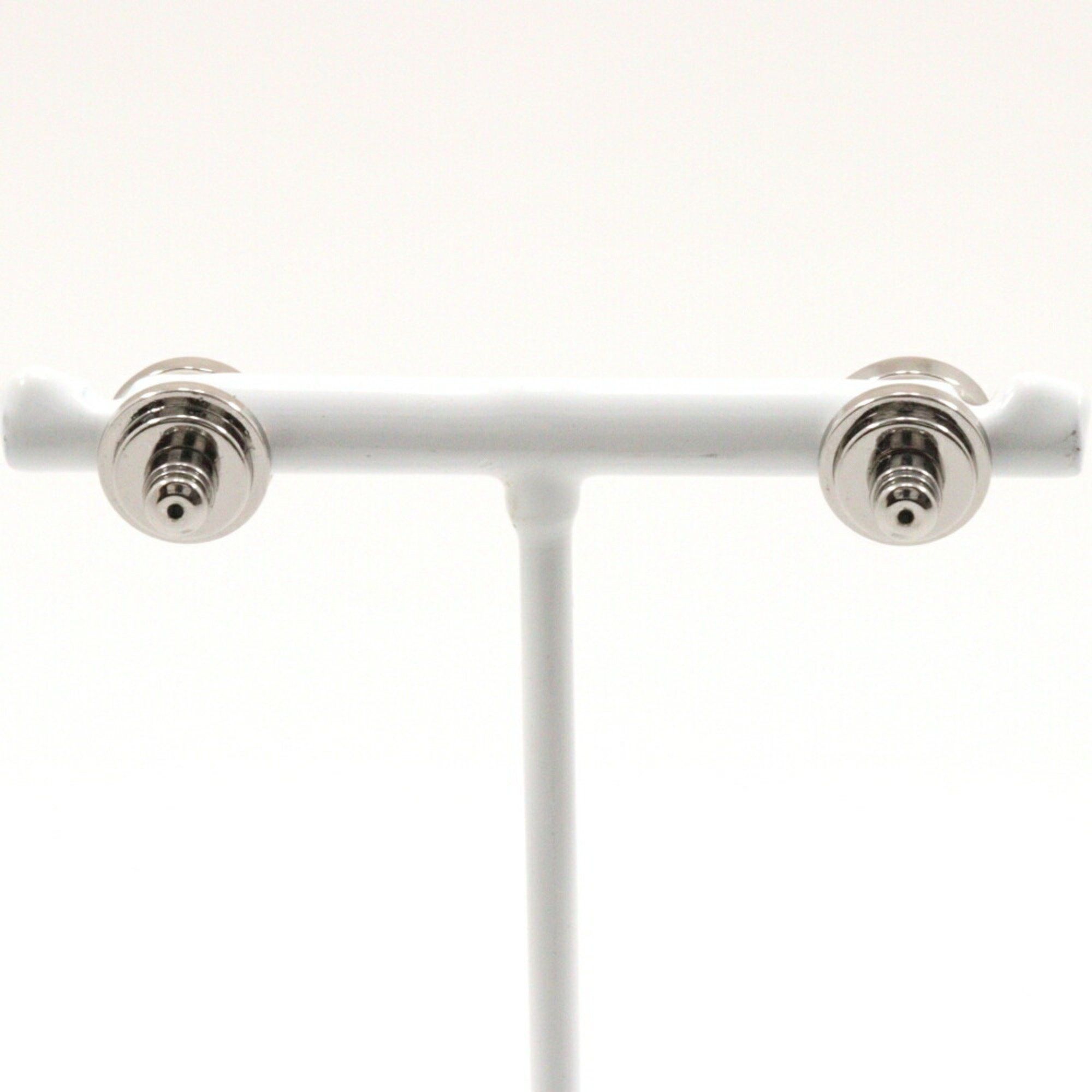 Tory Burch Tory Burch Earrings, Silver, Approx. 4.3g, Logo, Women's Size ONE SIZE - 3 Thumbnail