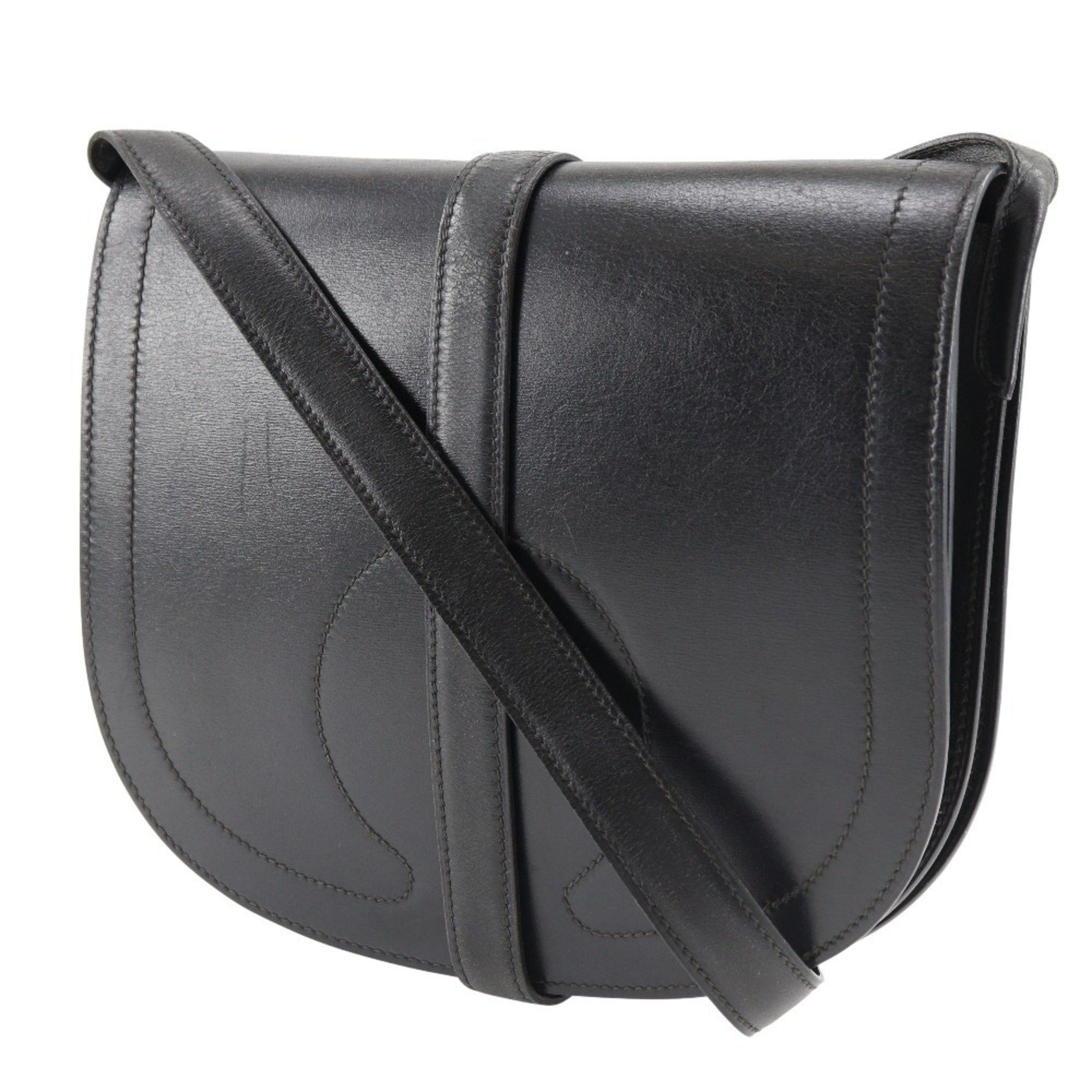 Hermes Hermes Gallopard Shoulder Bag Box Calf Flap Women's Size ONE SIZE - 2 Thumbnail