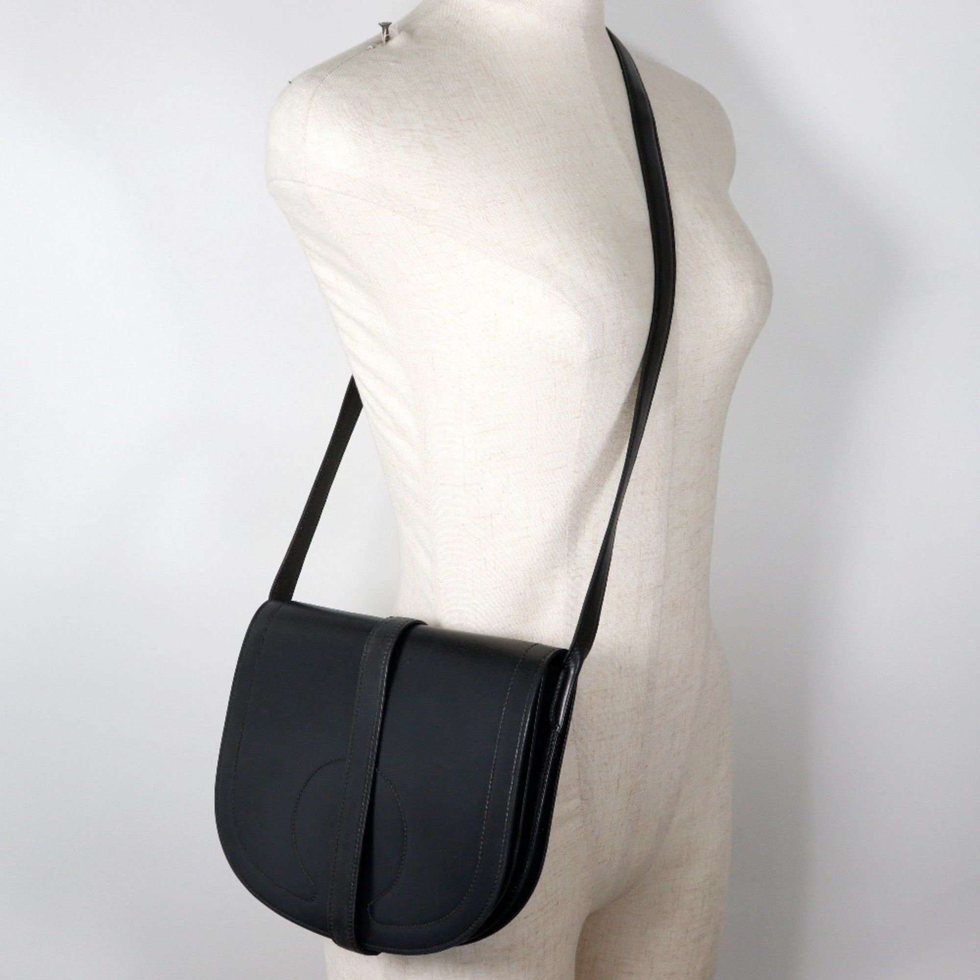 Hermes Hermes Gallopard Shoulder Bag Box Calf Flap Women's Size ONE SIZE - 10 Thumbnail
