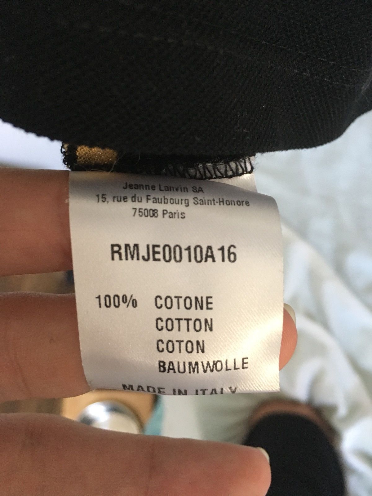 Lanvin Striped Polo Size US L / EU 52-54 / 3 - 4 Thumbnail