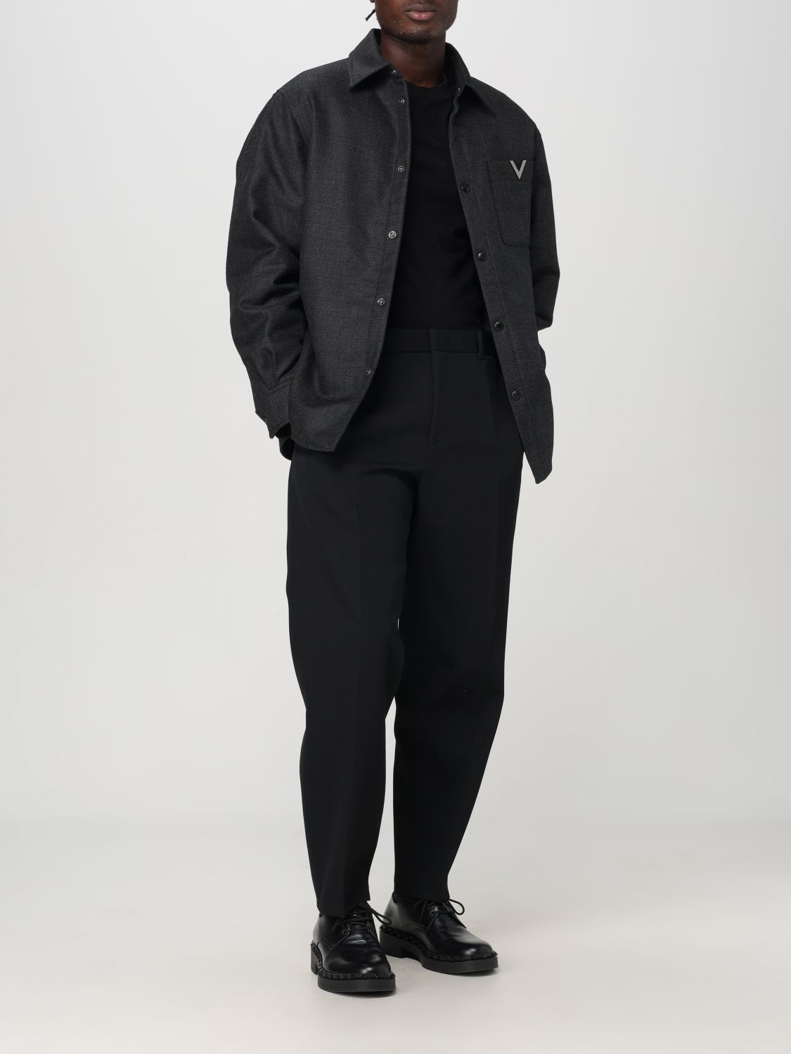 Valentino Valentino Jacket Men Black Size US M / EU 48-50 / 2 - 2 Thumbnail