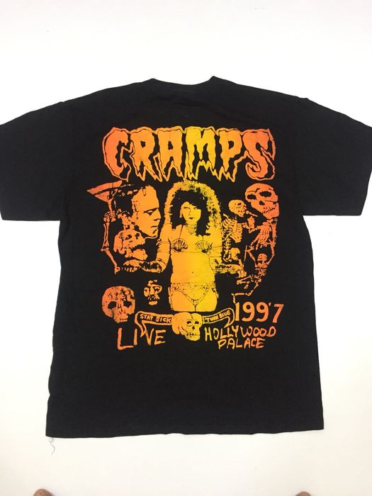 Vintage Very Rare Vintage The Cramps Band Tees Punk Rock 97 Live Usa ...