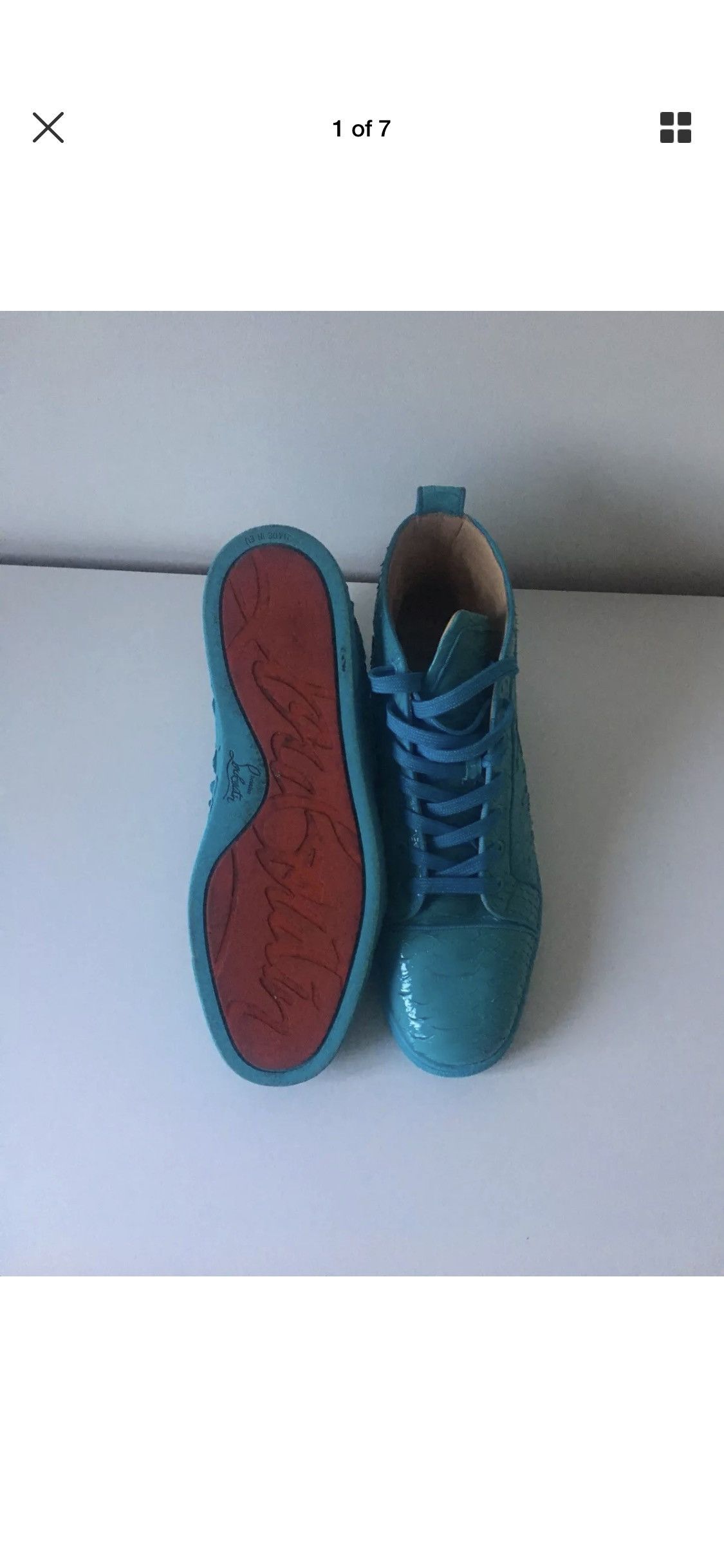 Christian Louboutin Christian Louboutin Louis Orlato Python Size US 10.5 / EU 43-44 - 1 Thumbnail