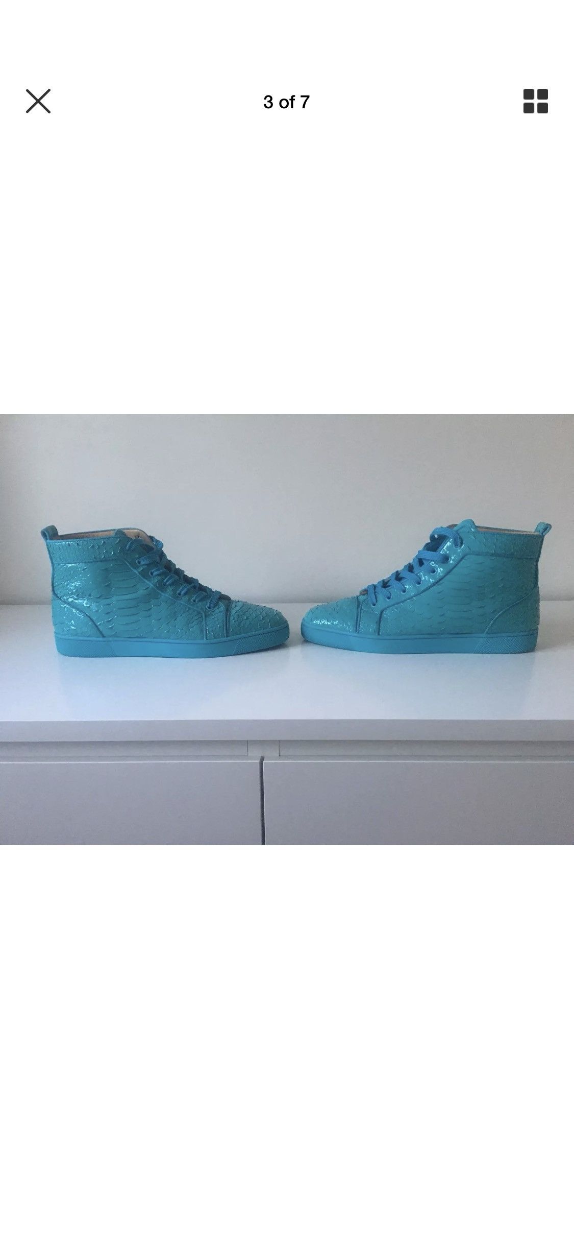 Christian Louboutin Christian Louboutin Louis Orlato Python Size US 10.5 / EU 43-44 - 3 Thumbnail
