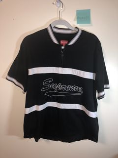 Supreme Half Zip S S Baseball Top | Grailed