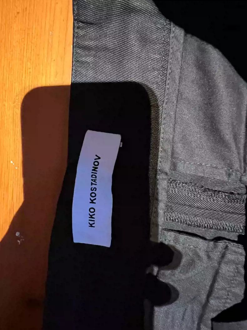 Kiko Kostadinov 20aw Lahti Zip pants