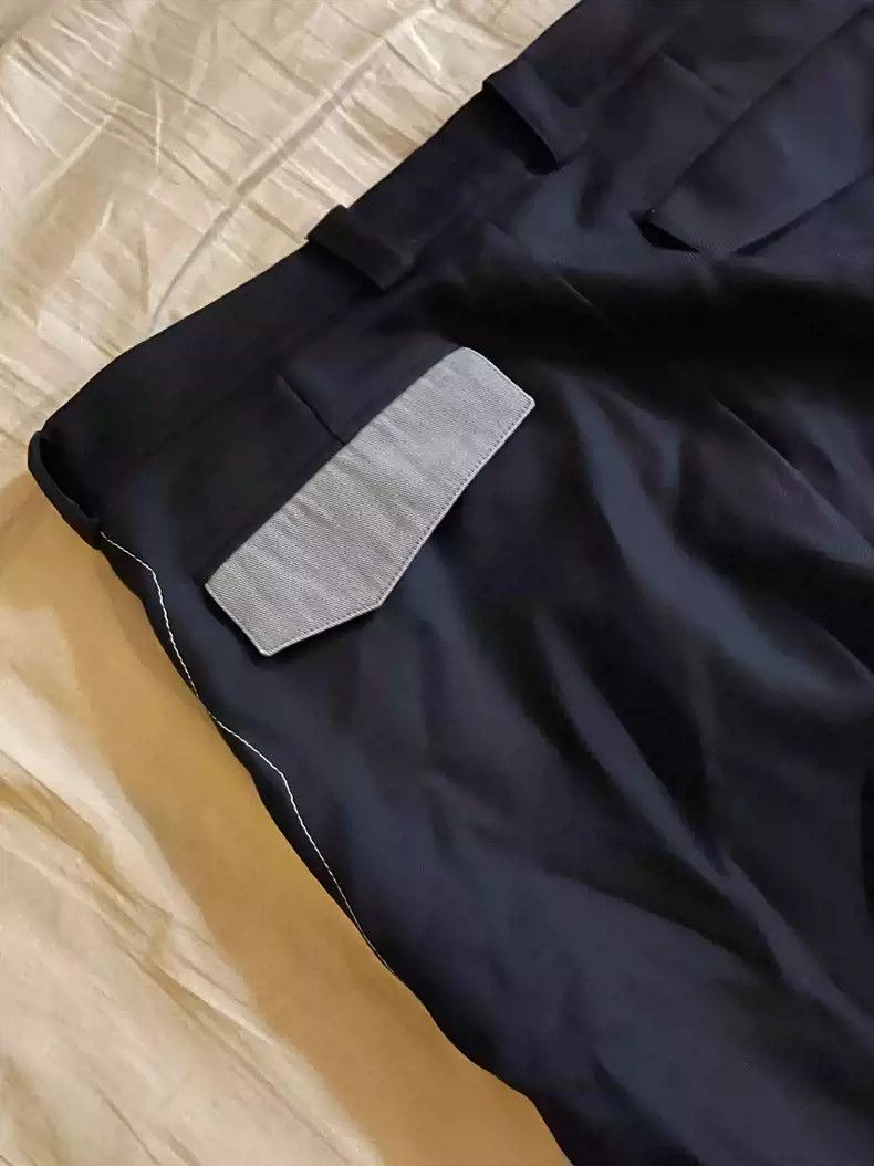 Kiko Kostadinov Kiko Kostadinov Black Kafka Trousers 19SS 00062019 Size US 30 / EU 46 - 5 Thumbnail