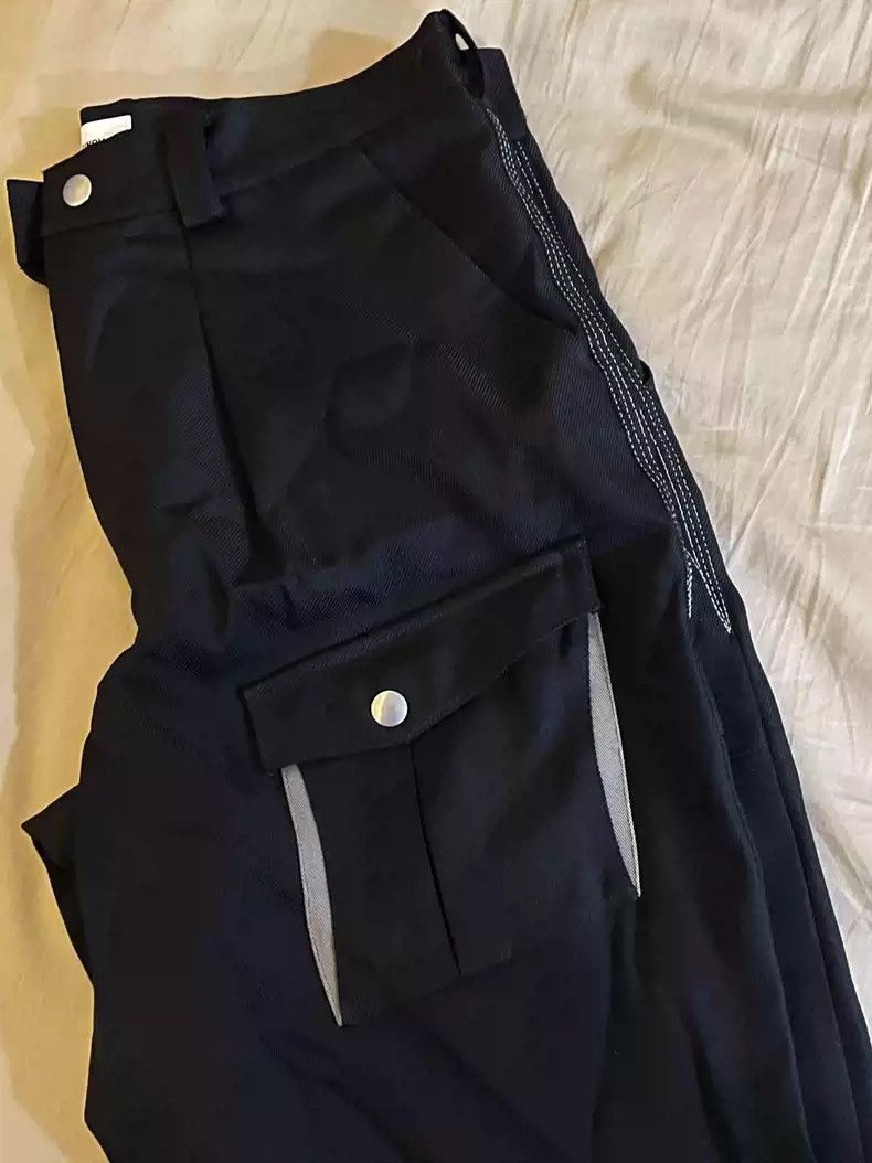 Kiko Kostadinov Kiko Kostadinov Black Kafka Trousers 19SS 00062019 Size US 30 / EU 46 - 7 Thumbnail