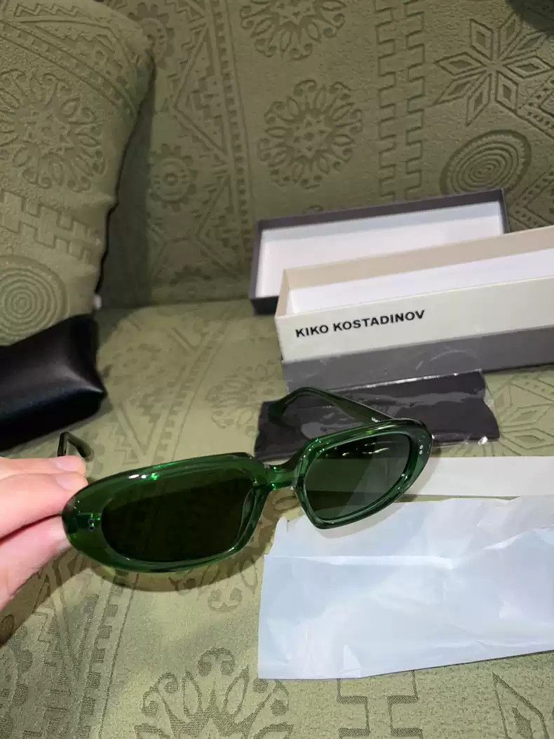 小物 KIKO KOSTADINOV 23SS RIA SUNGLASSES Kiko Kostadinov KIKO KOSTADINOV RIA SUNGLASSES EMERALD 23ss