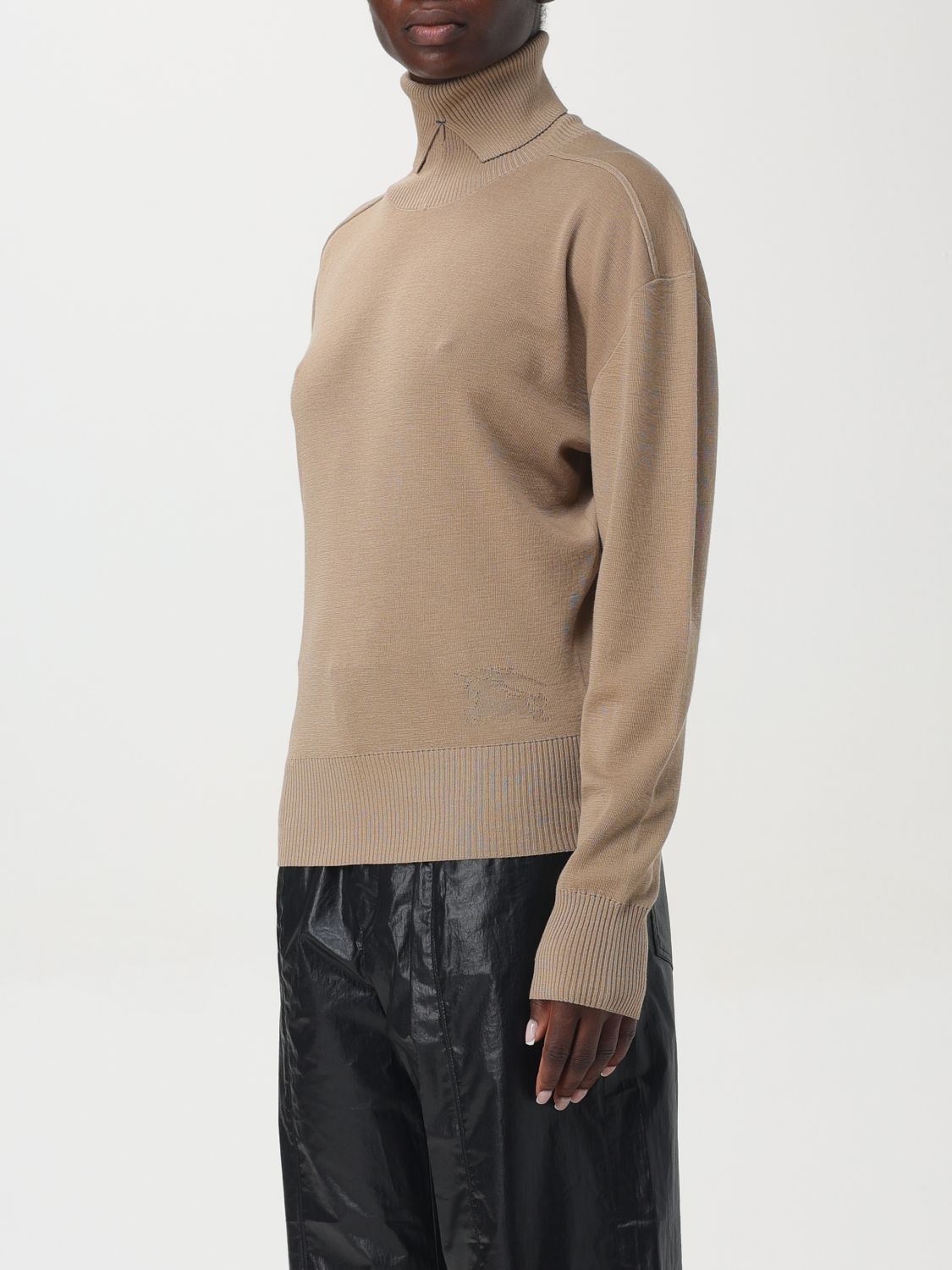 Burberry Burberry Sweater Woman Beige Size M / US 6-8 / IT 42-44 - 4 Thumbnail