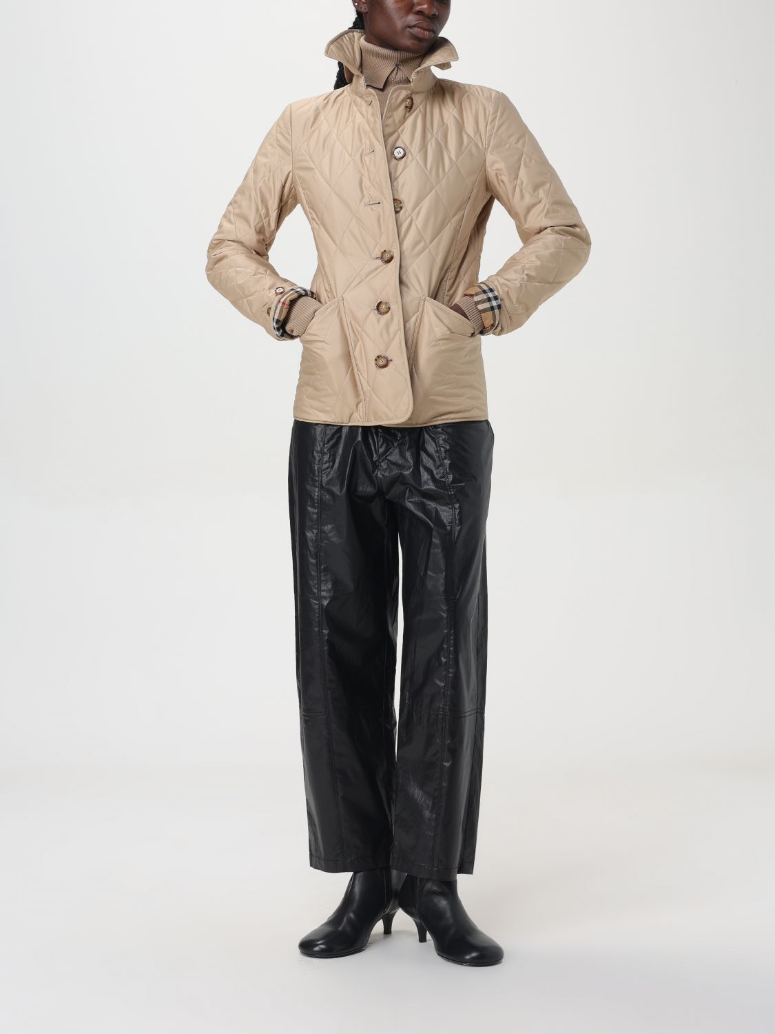Burberry Burberry Sweater Woman Beige Size M / US 6-8 / IT 42-44 - 2 Thumbnail