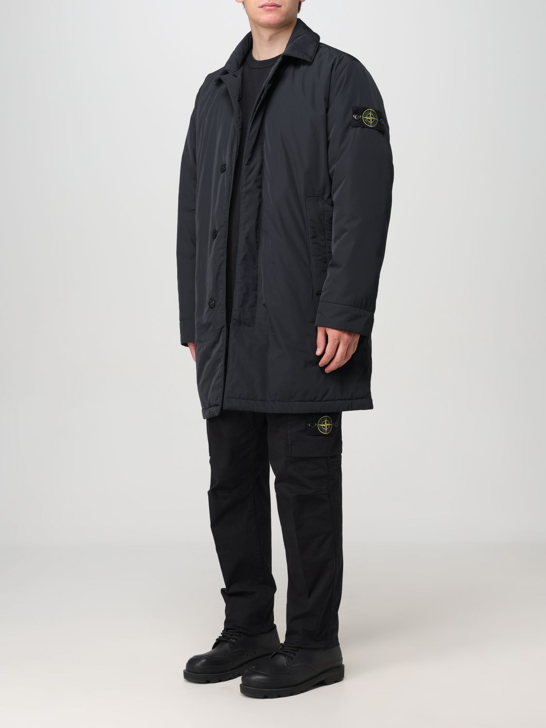 Stone Island Stone Island Jacket Men Black Size US XL / EU 56 / 4 - 4 Thumbnail