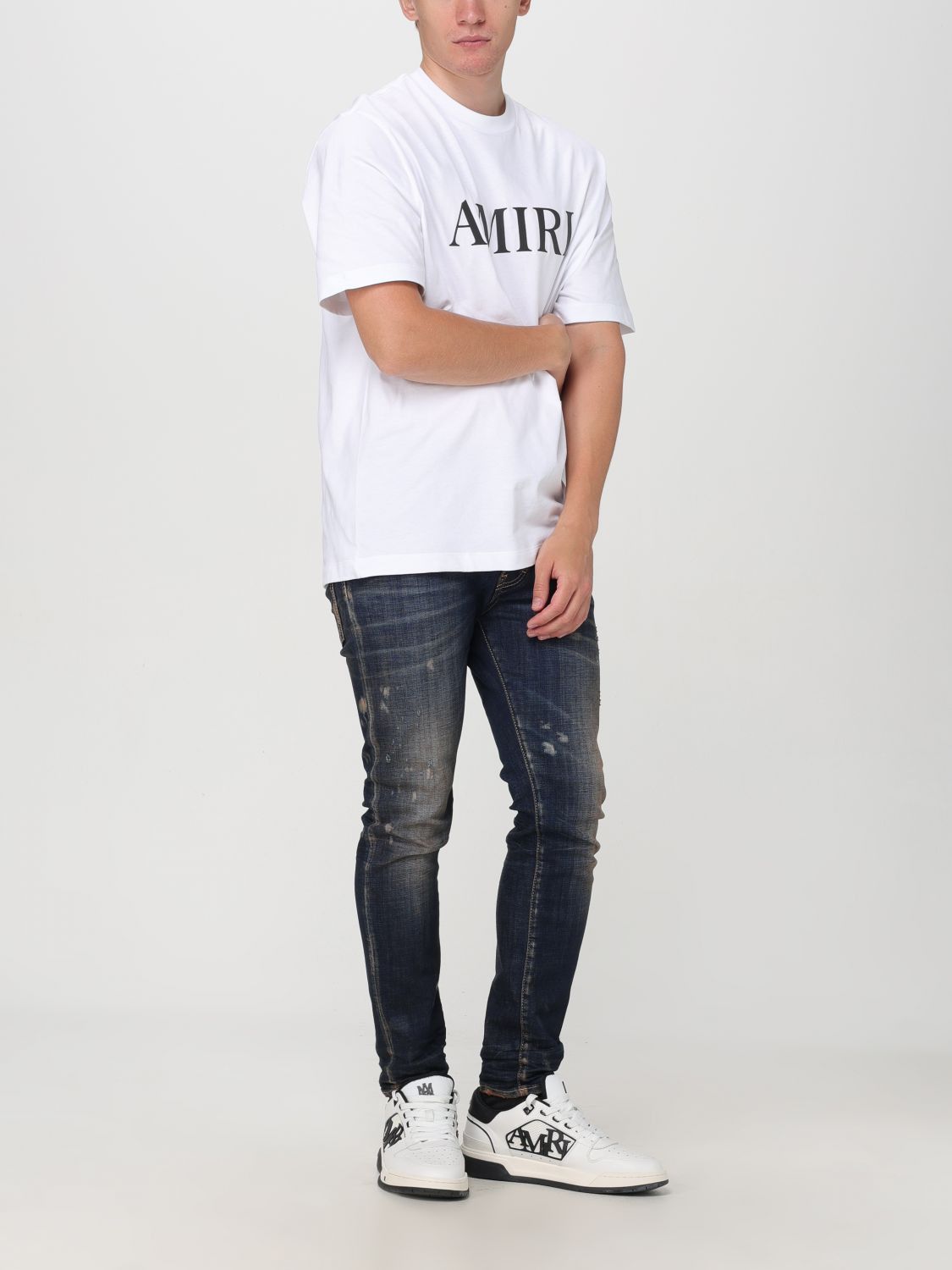 Amiri Amiri T-Shirt Men White Size US L / EU 52-54 / 3 - 2 Thumbnail