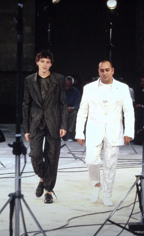Yohji Yamamoto Yohji Yamamoto Pour Homme 1999Ss Metal Blend Set 