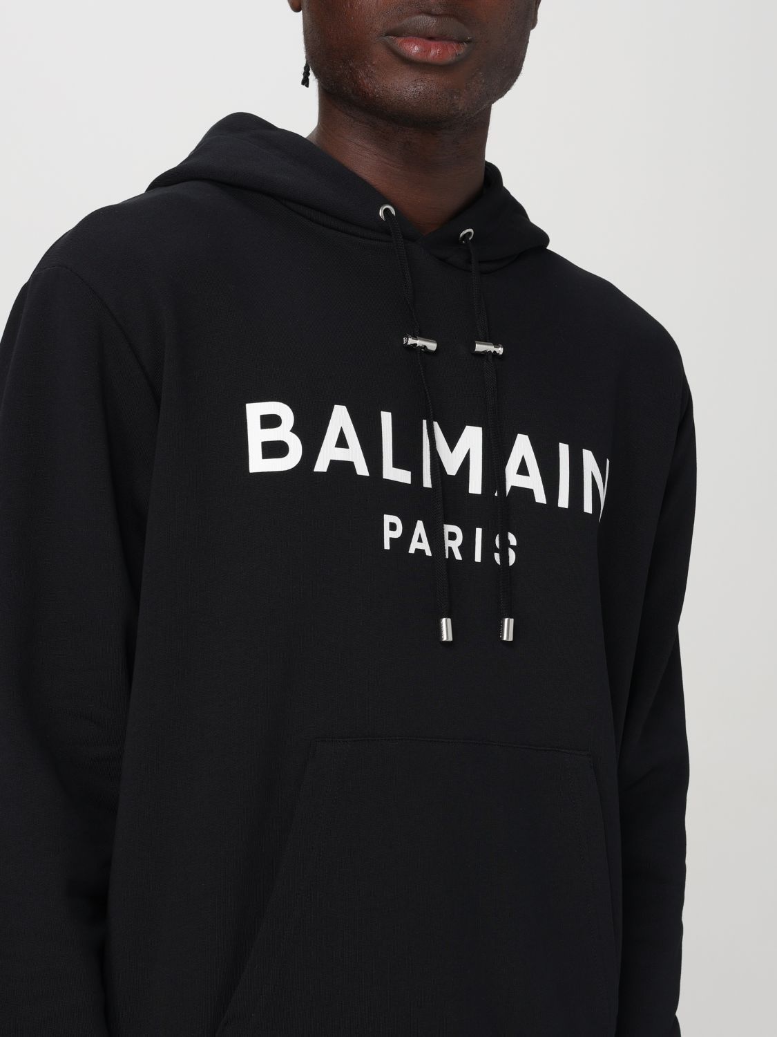 Balmain Balmain Sweatshirt Men Black Size US M / EU 48-50 / 2 - 5 Thumbnail