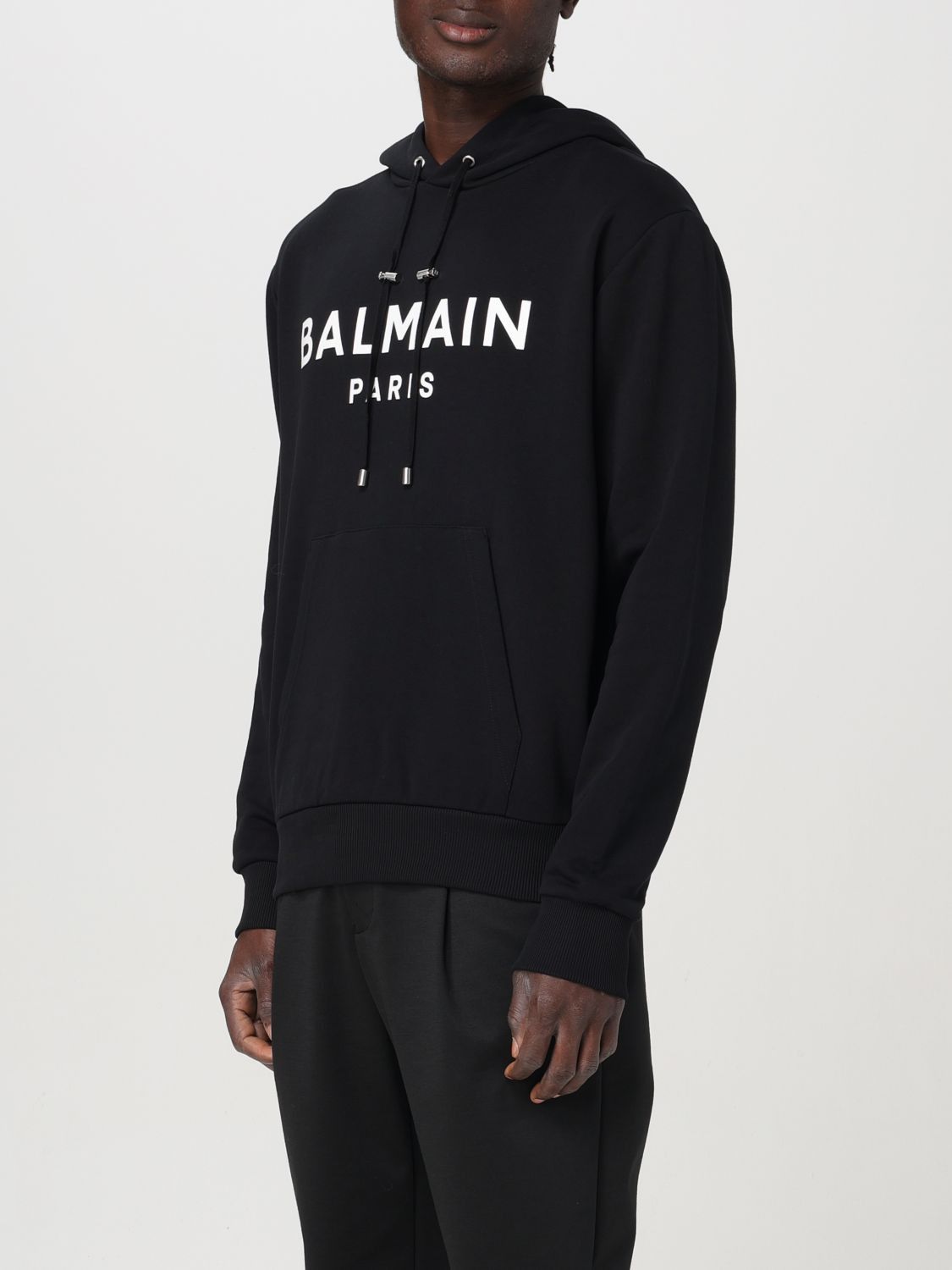 Balmain Balmain Sweatshirt Men Black Size US M / EU 48-50 / 2 - 4 Thumbnail