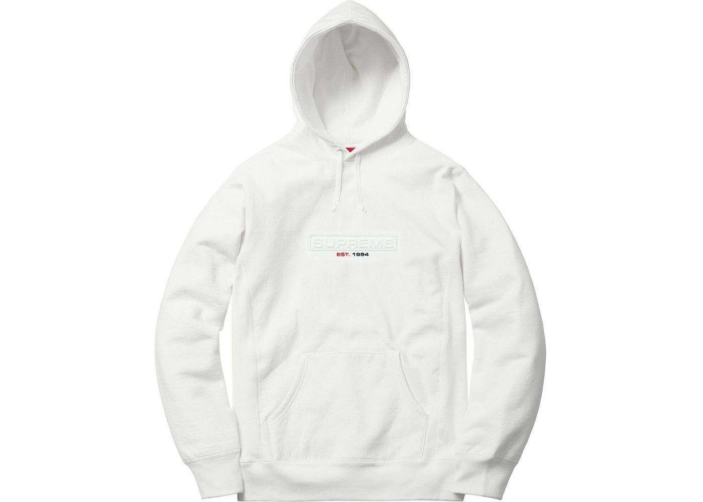 Supreme White Supreme Embossed Logo Size US L / EU 52-54 / 3 - 1 Thumbnail