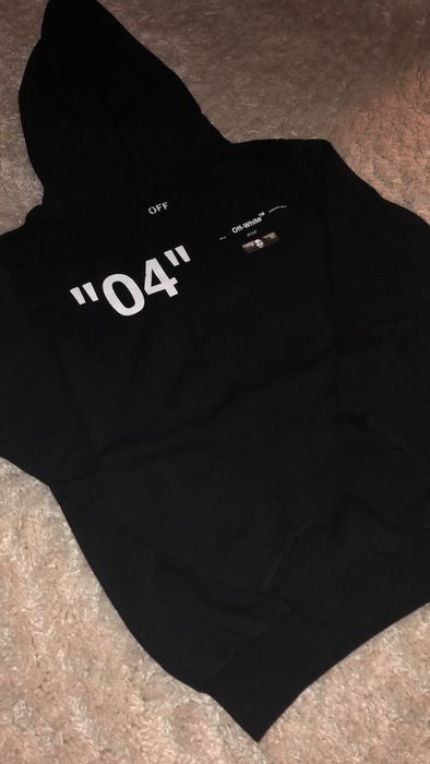 Off white best sale 04 hoodie