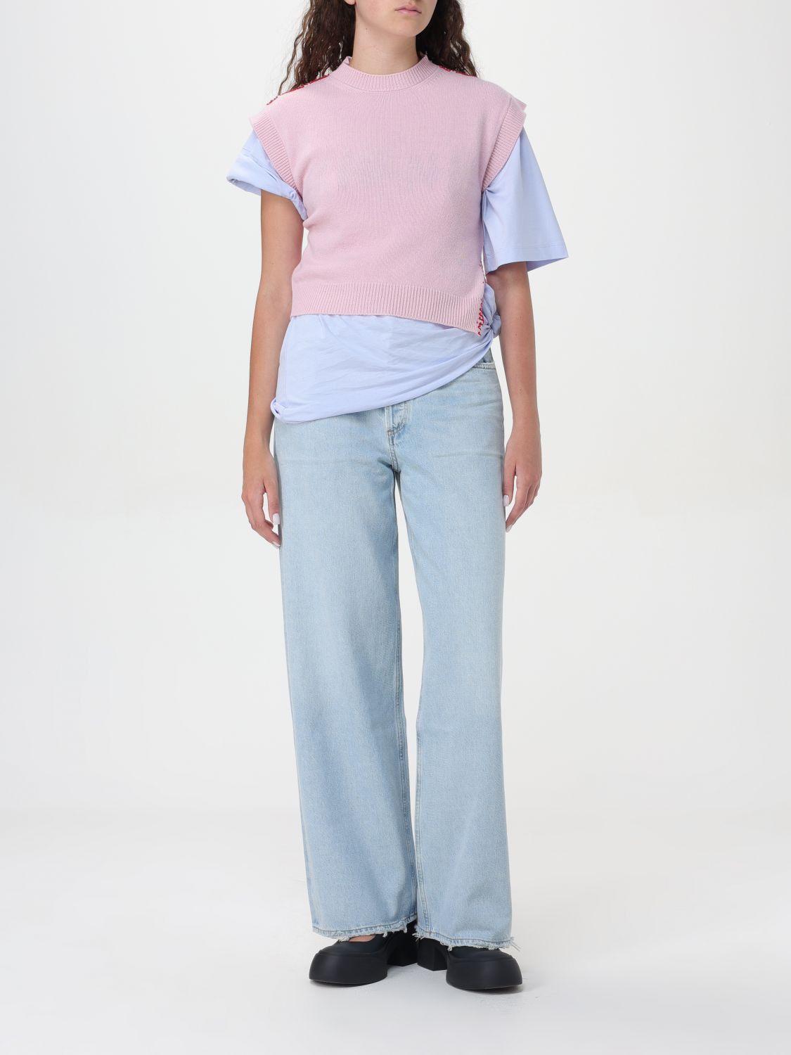 Marni Marni Waistcoat Woman Pink Size XS / US 0-2 / IT 36-38 - 2 Thumbnail