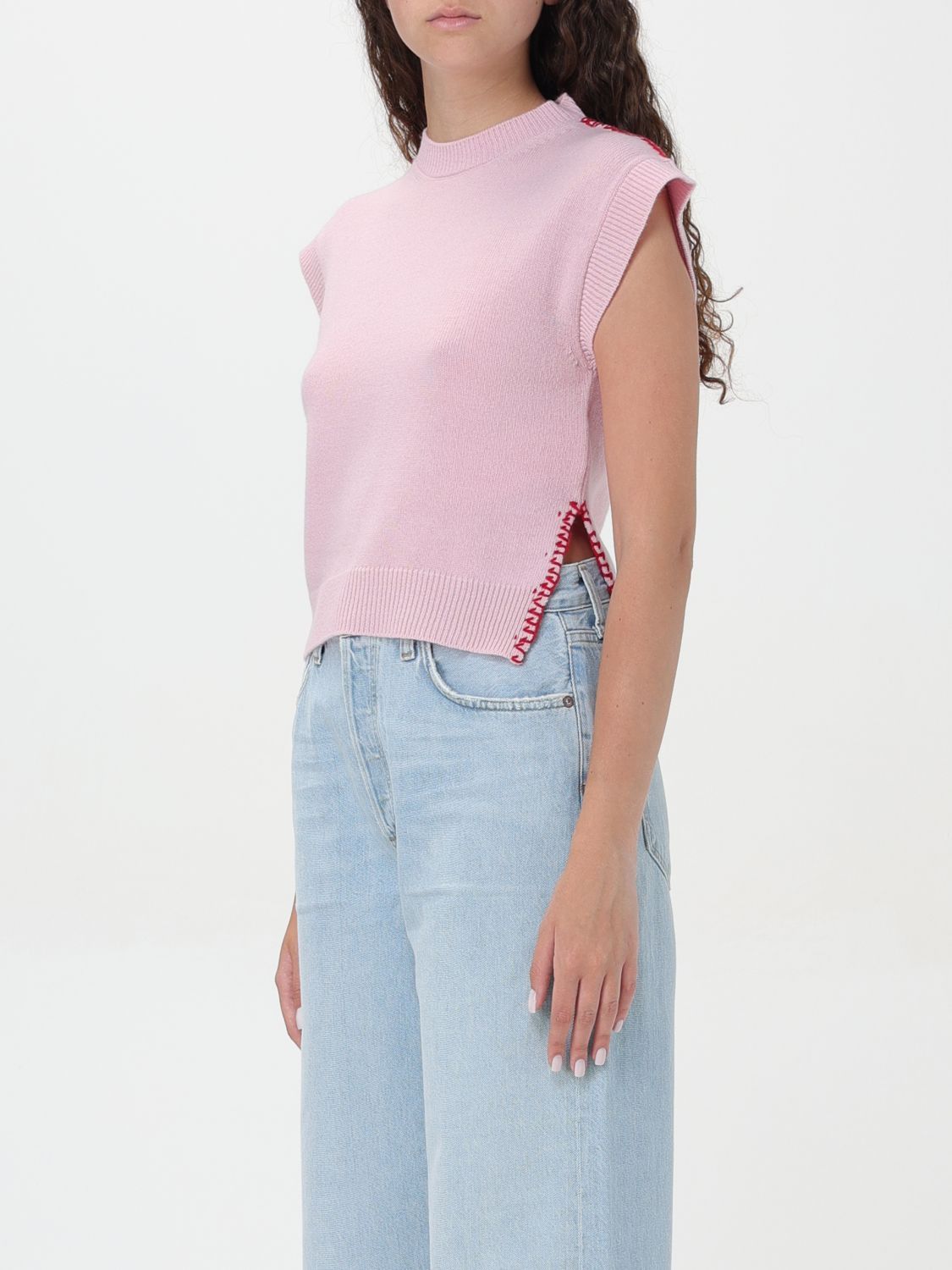 Marni Marni Waistcoat Woman Pink Size XS / US 0-2 / IT 36-38 - 4 Thumbnail