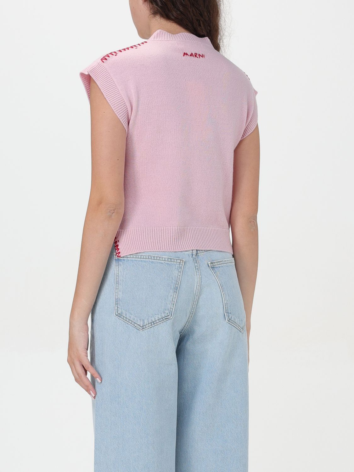 Marni Marni Waistcoat Woman Pink Size S / US 4 / IT 40 - 3 Thumbnail