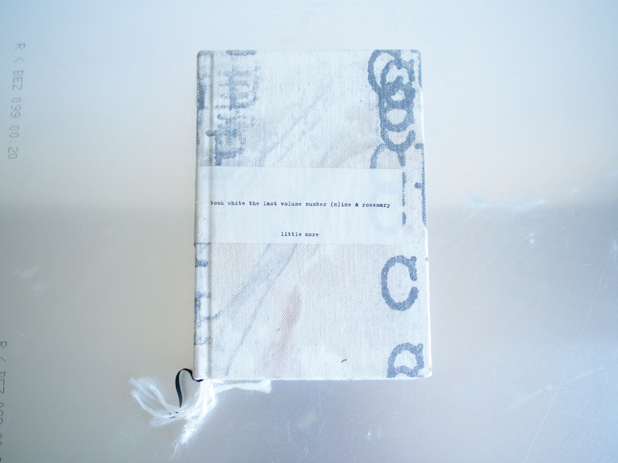 Number (N)ine BOOK WHITE THE LAST VOLUME | Grailed