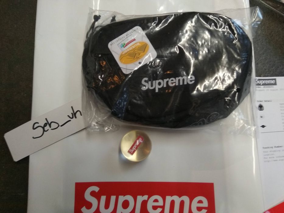 Supreme FW18 Waist Bag Black Grailed