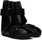 Rick Owens Black Low Splint Sandals Size US 9 / EU 42 - 4 Thumbnail