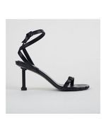Balenciaga Fetish Leather Heeled Sandals in black Size US 6 / IT 36 - 2 Thumbnail