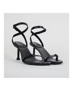 Balenciaga Fetish Leather Heeled Sandals in black Size US 7 / IT 37 - 3 Thumbnail
