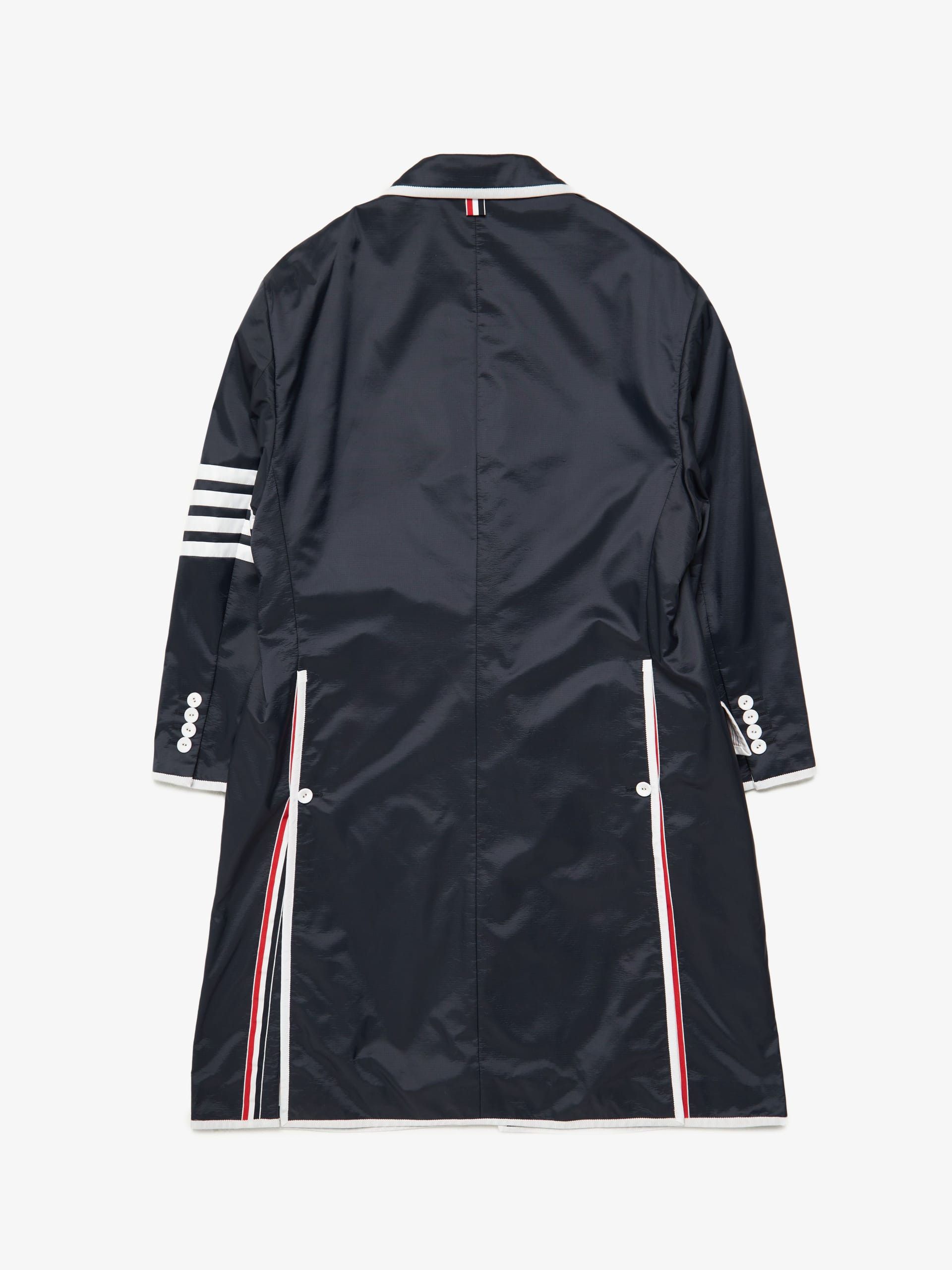 Thom Browne Navy Lines Sleeve Lines Lining Oversized Coat Size US M / EU 48-50 / 2 - 2 Thumbnail
