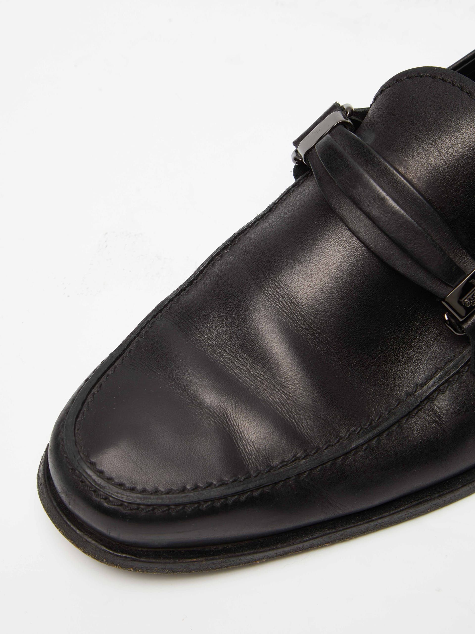 Tod's Black Loafers Size US 5.5 / EU 38 - 6 Thumbnail