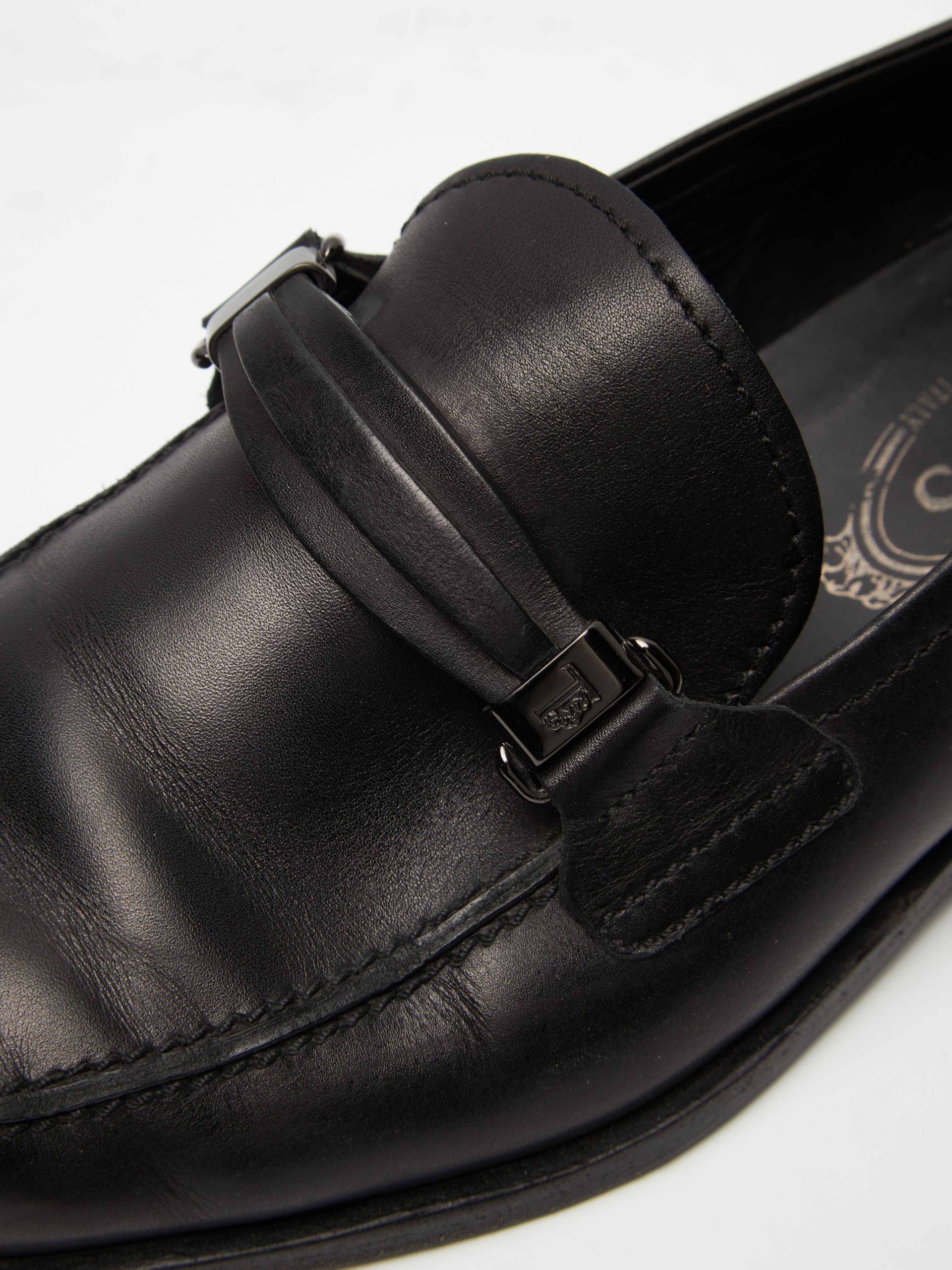 Tod's Black Loafers Size US 5.5 / EU 38 - 8 Thumbnail