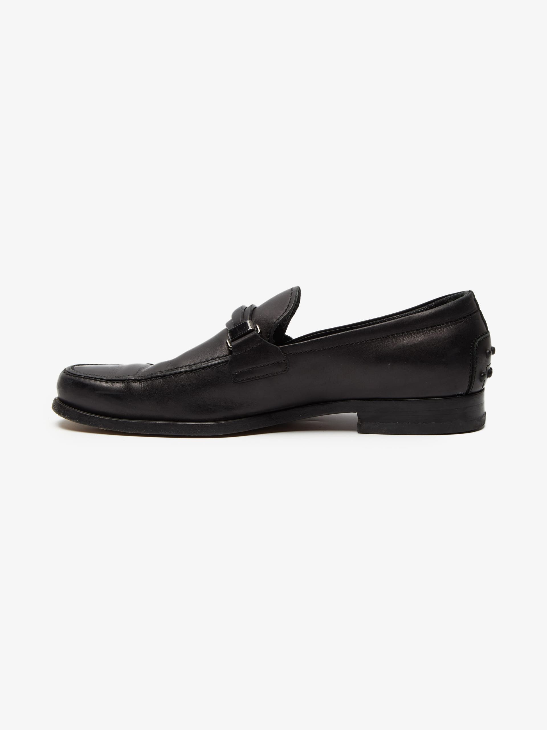 Tod's Black Loafers Size US 5.5 / EU 38 - 3 Thumbnail