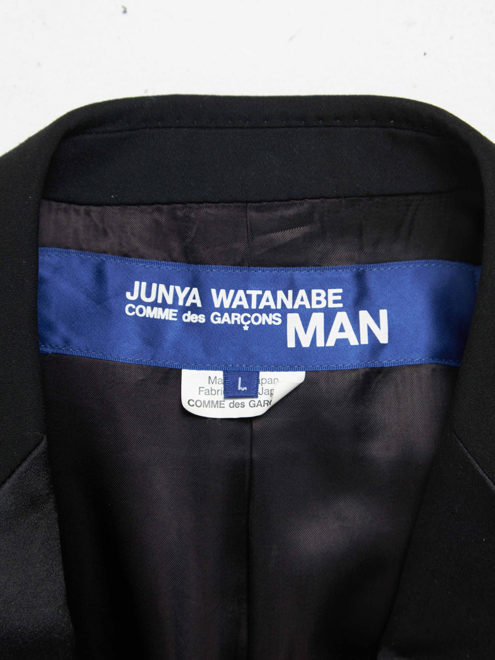 Junya Watanabe Black Sleeve Detailed Blazer Size US L / EU 52-54 / 3 - 3 Thumbnail