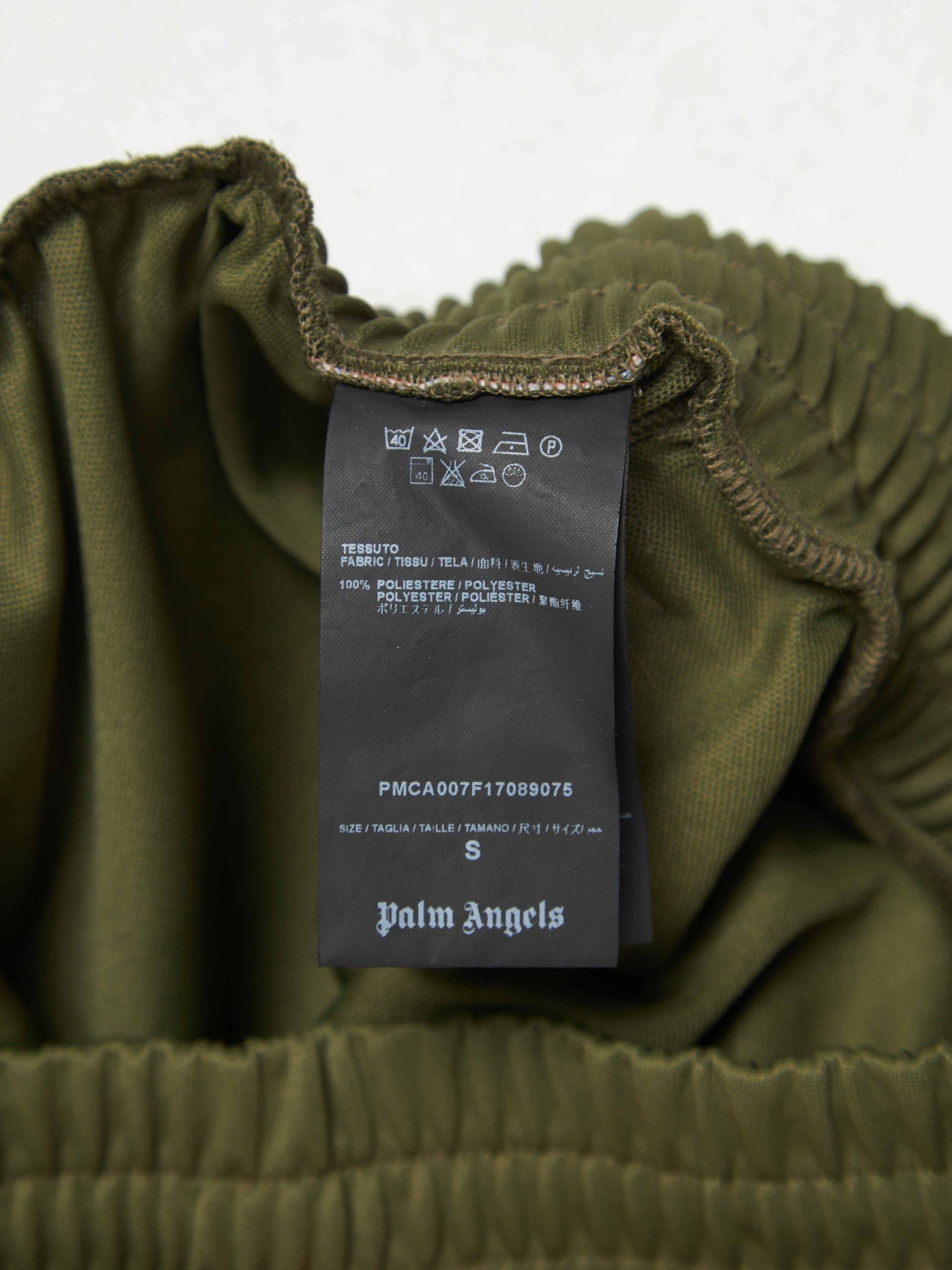Palm Angels Khaki Side Detailed Pants Size US 30 / EU 46 - 6 Thumbnail