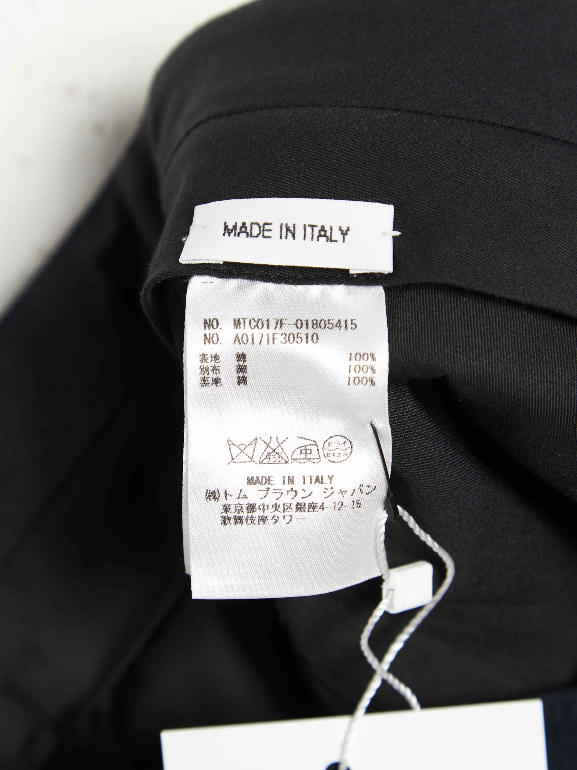 Thom Browne Navy Color Block Pants Size US 34 / EU 50 - 5 Thumbnail