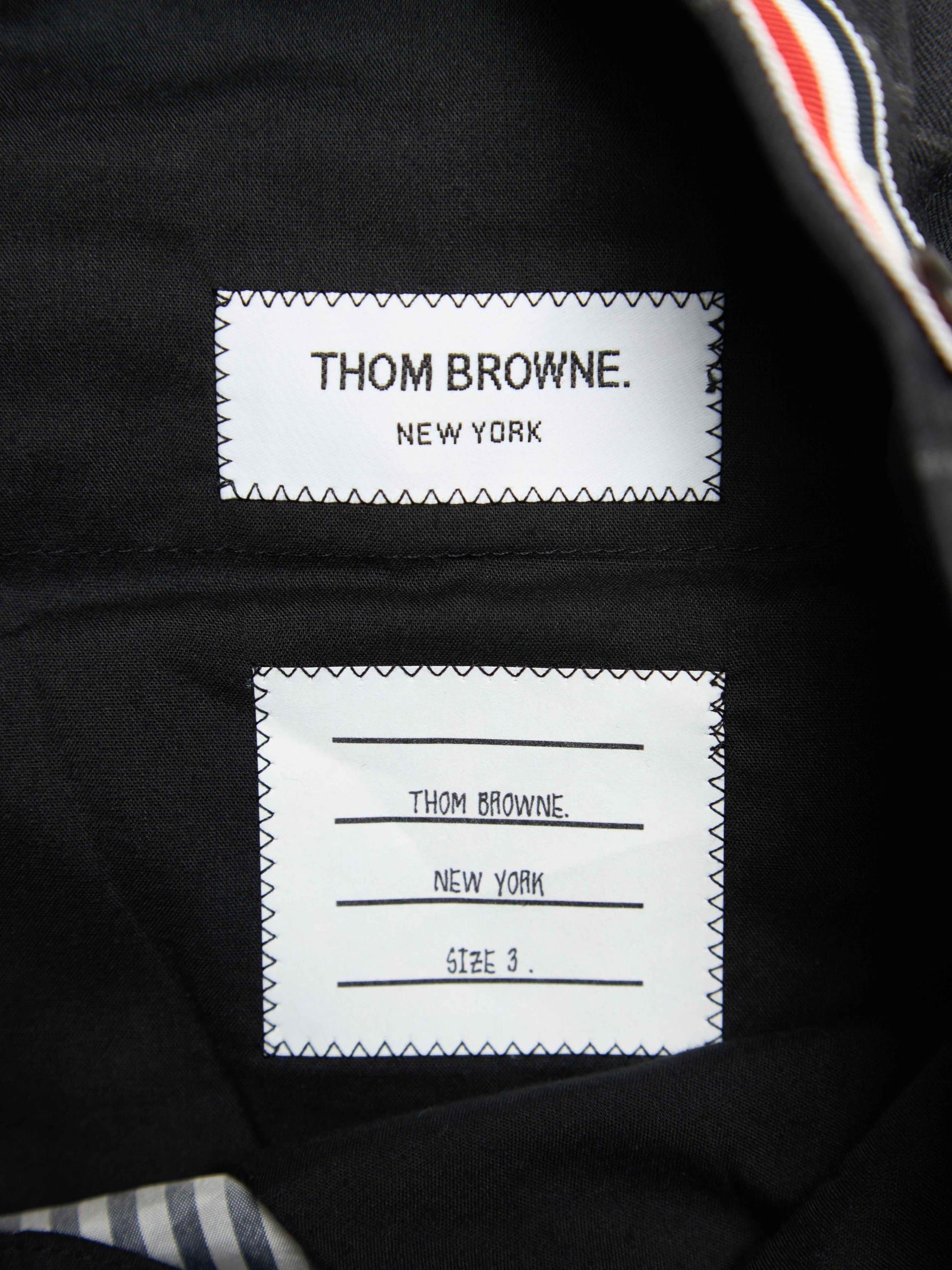 Thom Browne Dark Gray Checkered Pants Size US 34 / EU 50 - 4 Thumbnail