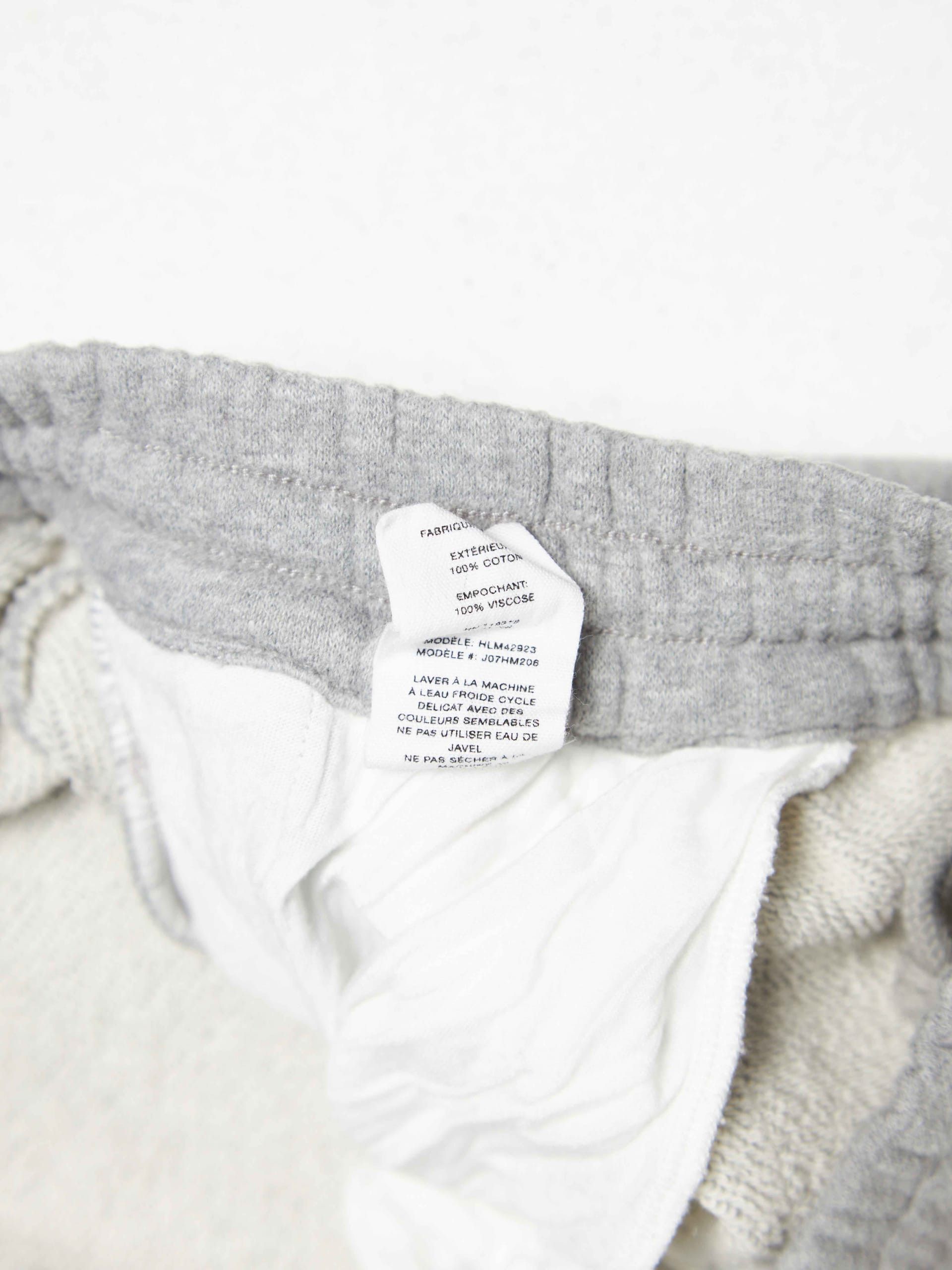 Helmut Lang Gray Cotton Viscose Sweatpants Size US 30 / EU 46 - 6 Thumbnail