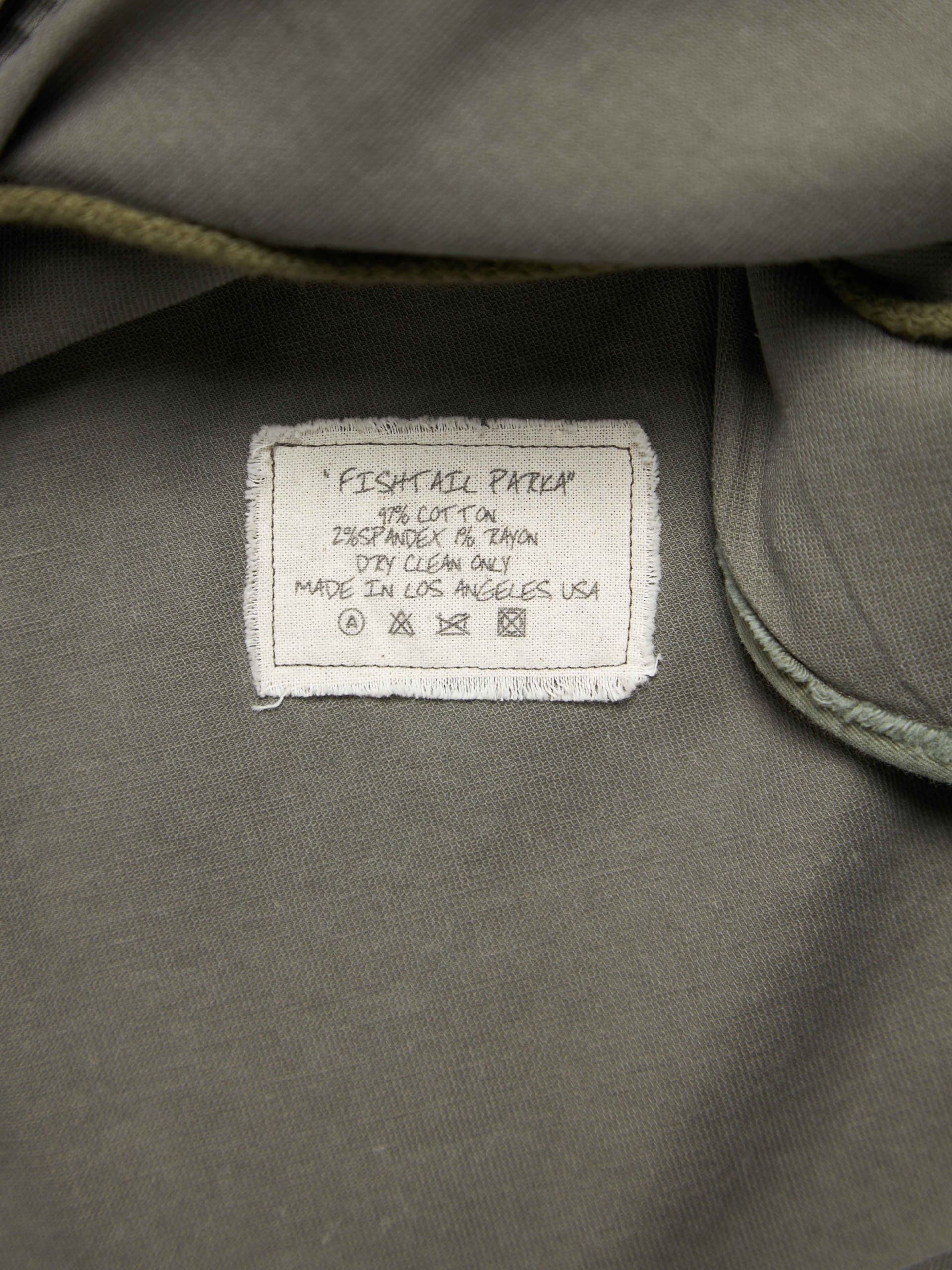 Greg Lauren Khaki Fishtail Parka Size US M / EU 48-50 / 2 - 5 Thumbnail