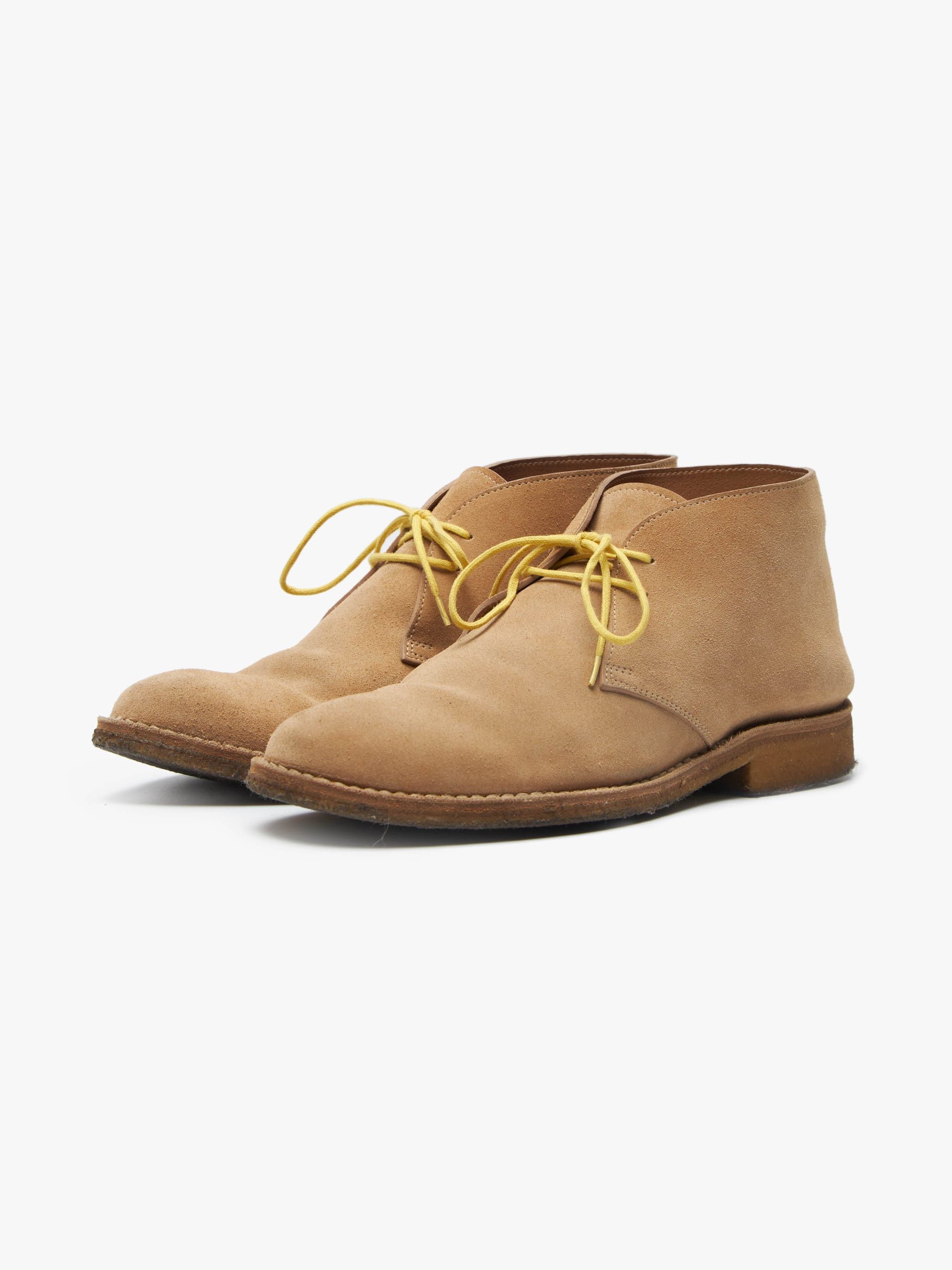 Bottega Veneta Sand Suede Mid Boots Size US 7 / EU 40 - 2 Thumbnail