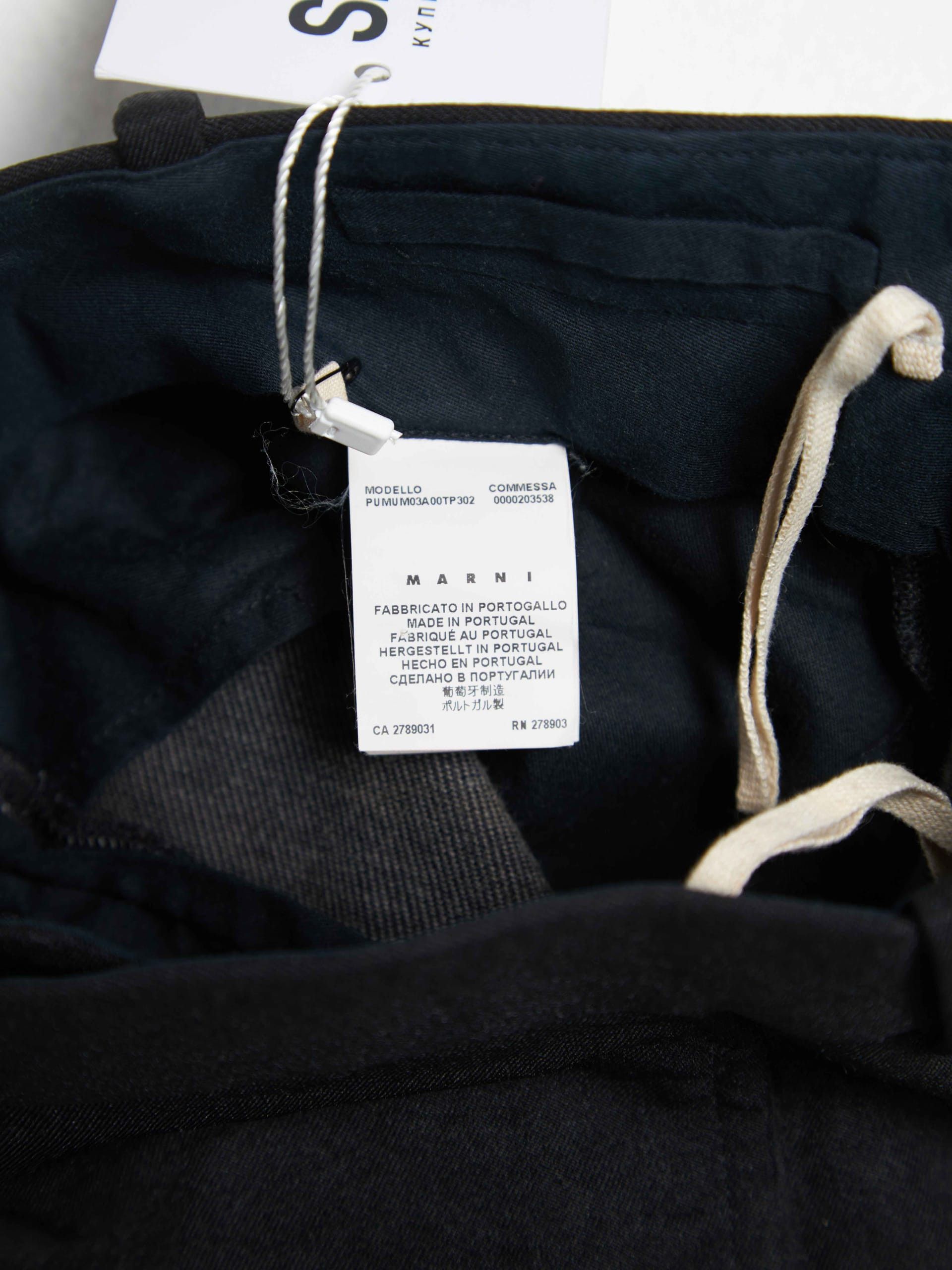 Marni Black Pants Size US 30 / EU 46 - 6 Thumbnail