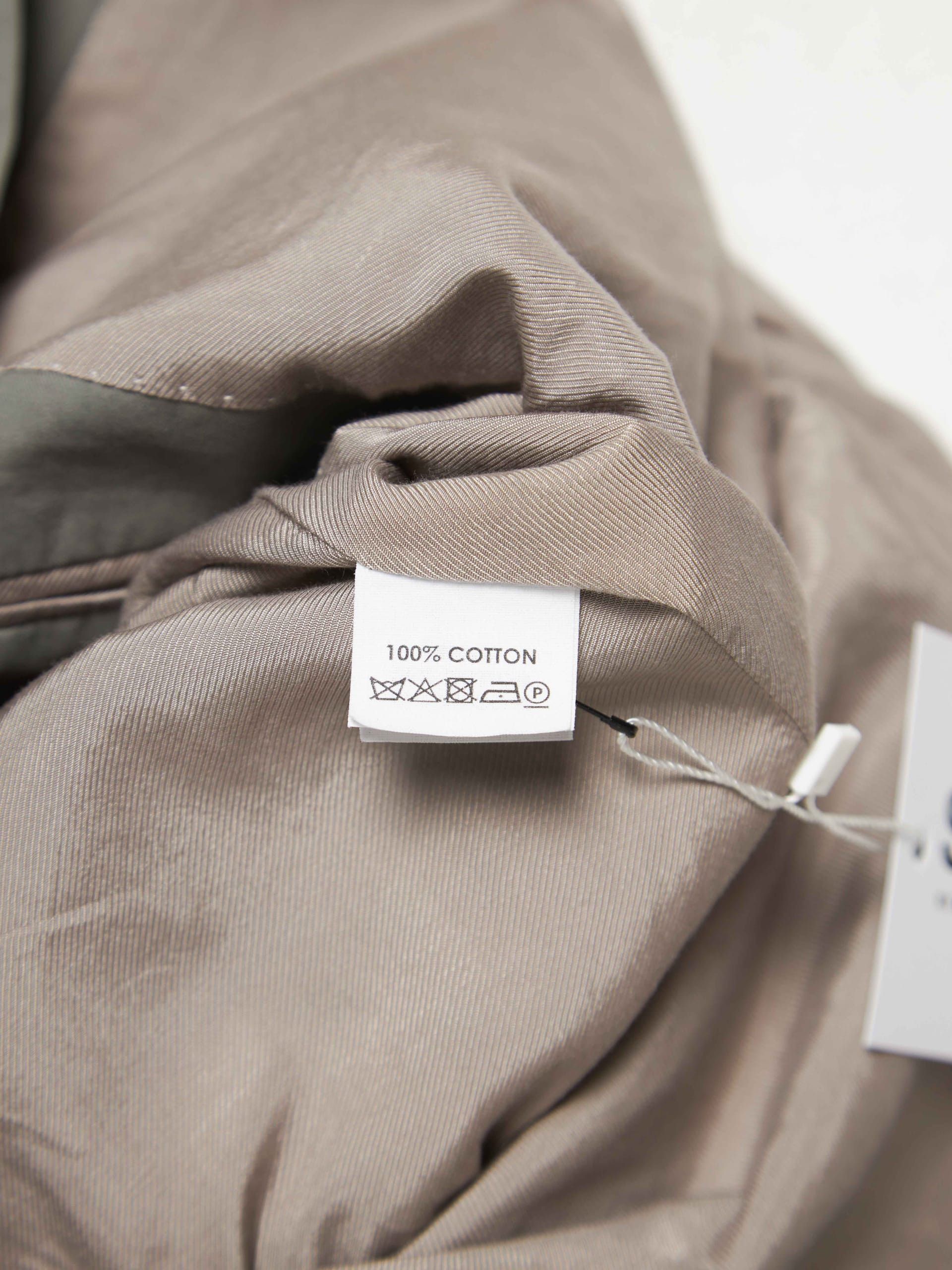 Dries Van Noten Olive Cotton Blazer Jacket Size US S / EU 44-46 / 1 - 5 Thumbnail