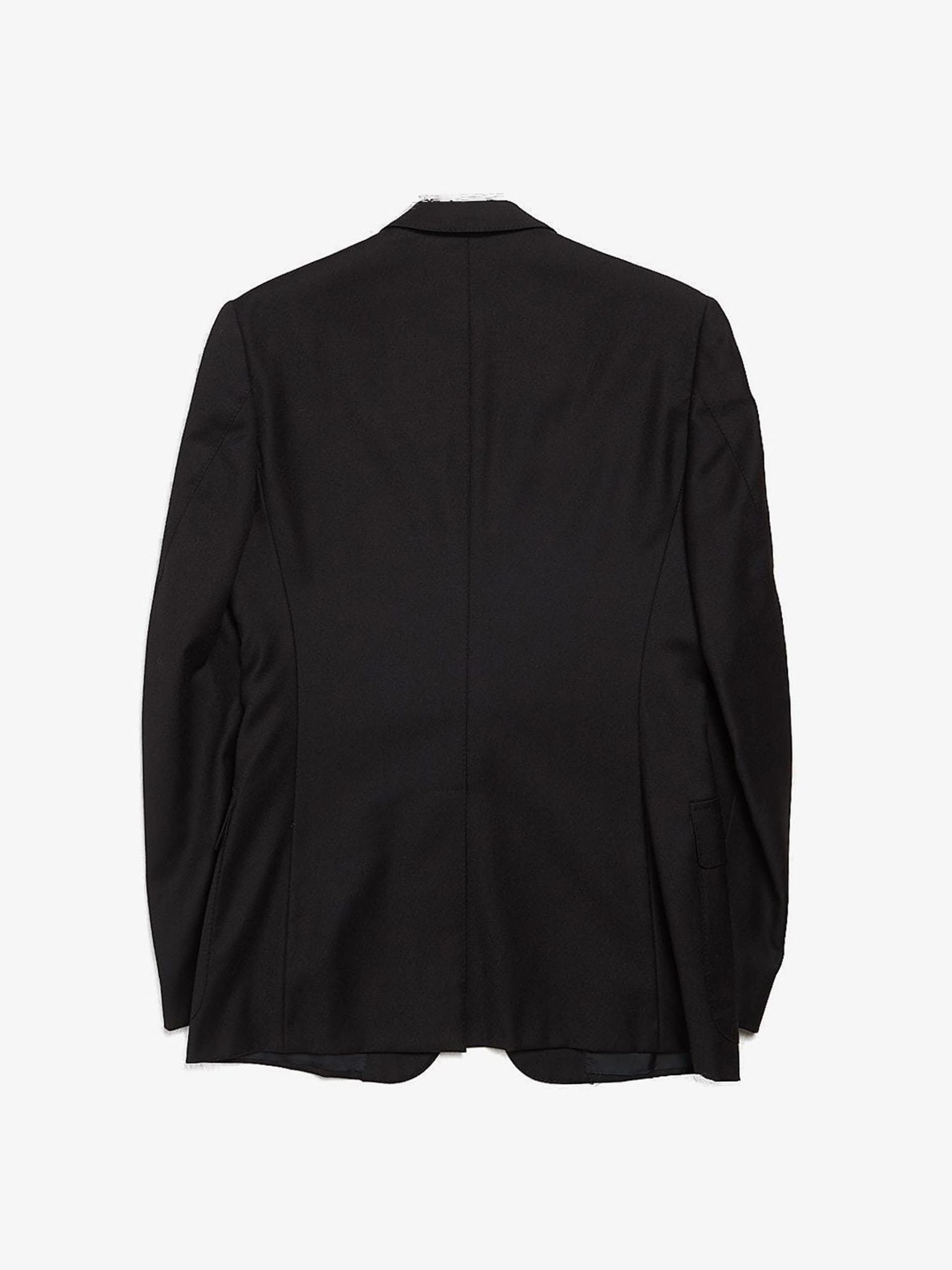Gucci Black Buttoned Linen Blazer Size US M / EU 48-50 / 2 - 2 Thumbnail