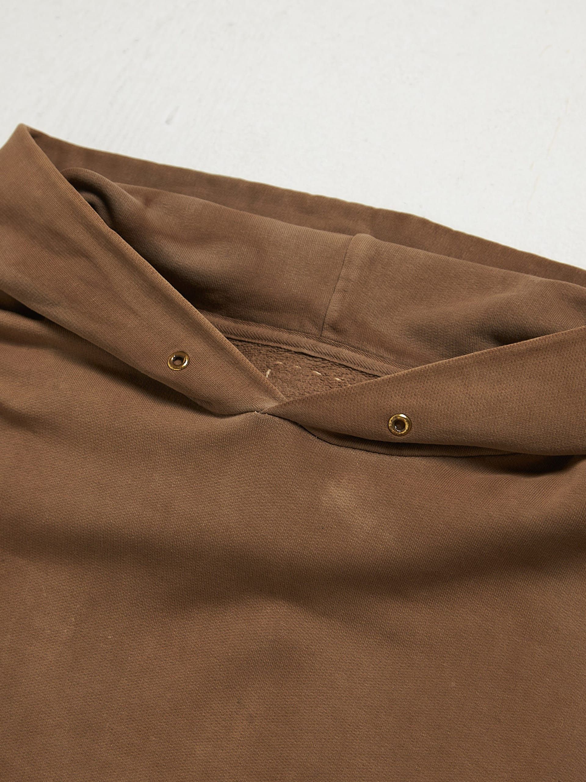 Visvim Brown Cotton Jumbo Hoodie Size US XXL / EU 58 / 5 - 3 Thumbnail