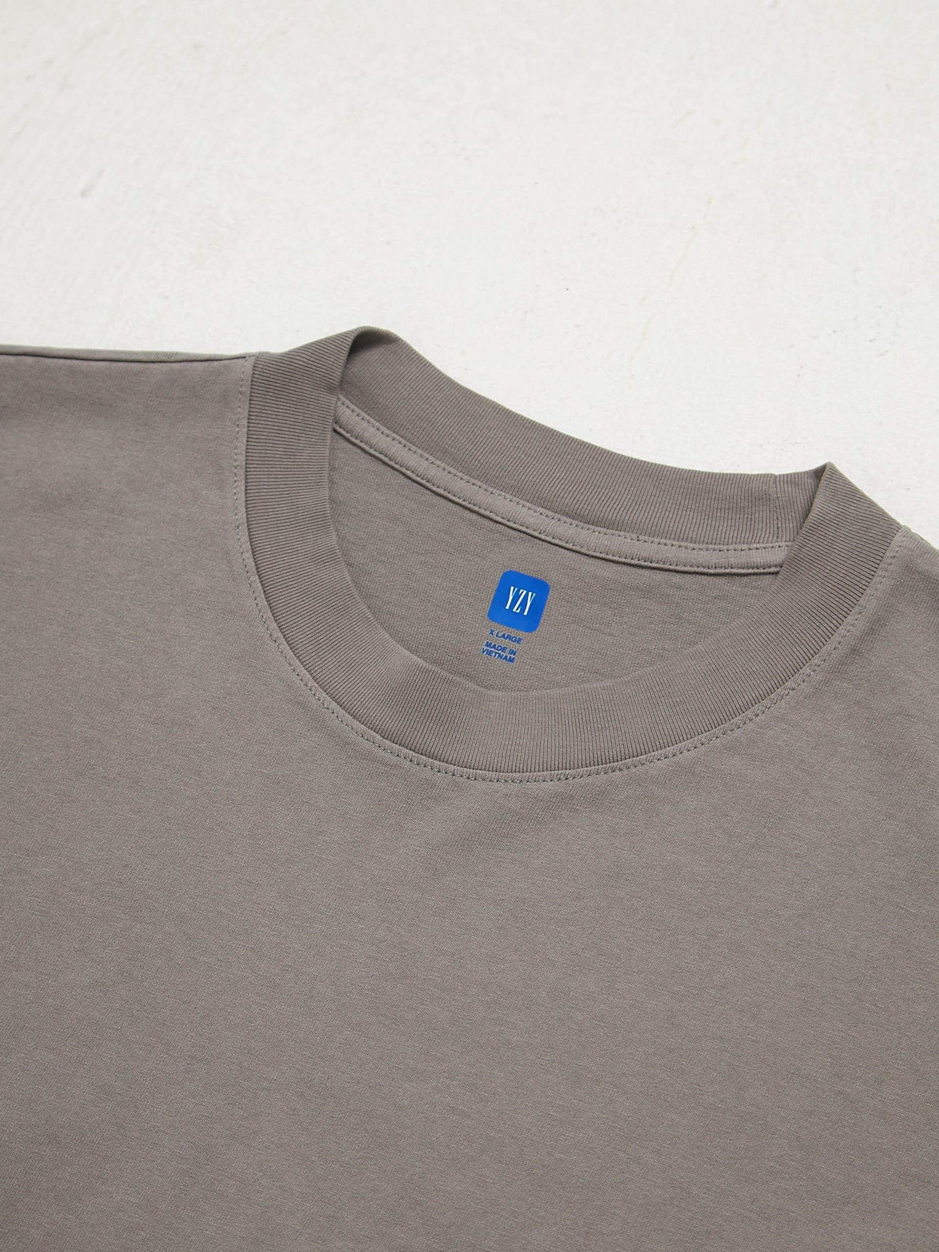 Yeezy Gray Oversized T-Shirt Size US L / EU 52-54 / 3 - 3 Thumbnail