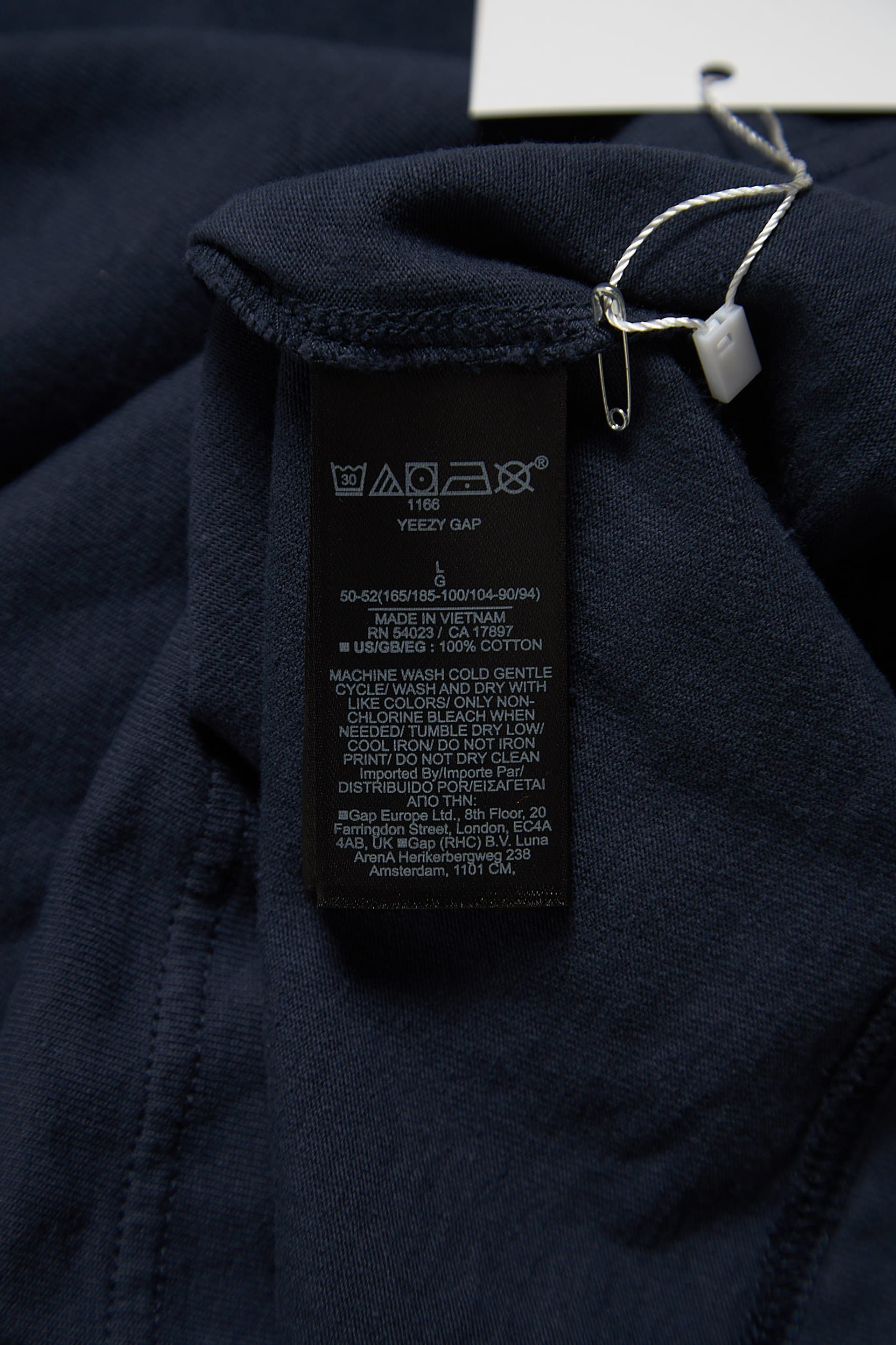 Yeezy Navy Oversized Longsleeve Size US S / EU 44-46 / 1 - 4 Thumbnail
