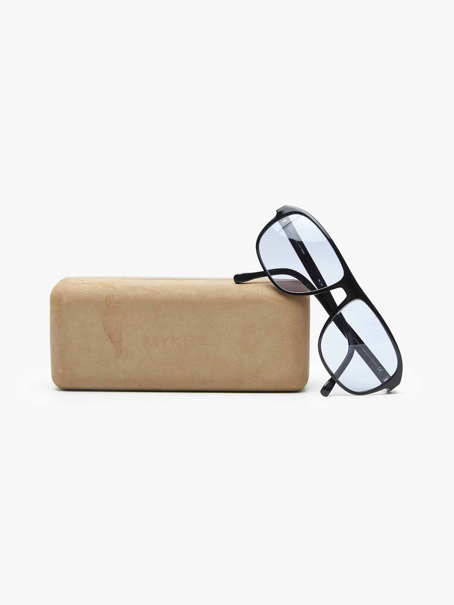 Mykita Black No.2 Fox Sunglasses Size ONE SIZE - 6 Thumbnail